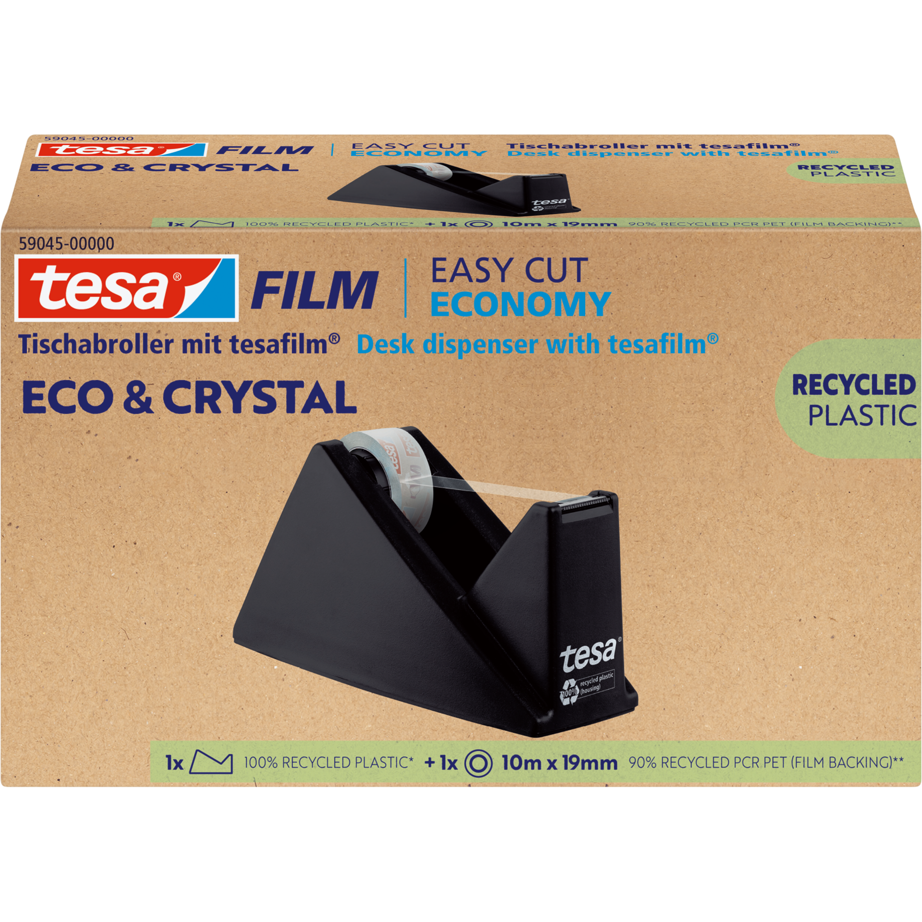 Tischabroller Easy Cut® eco & crystal