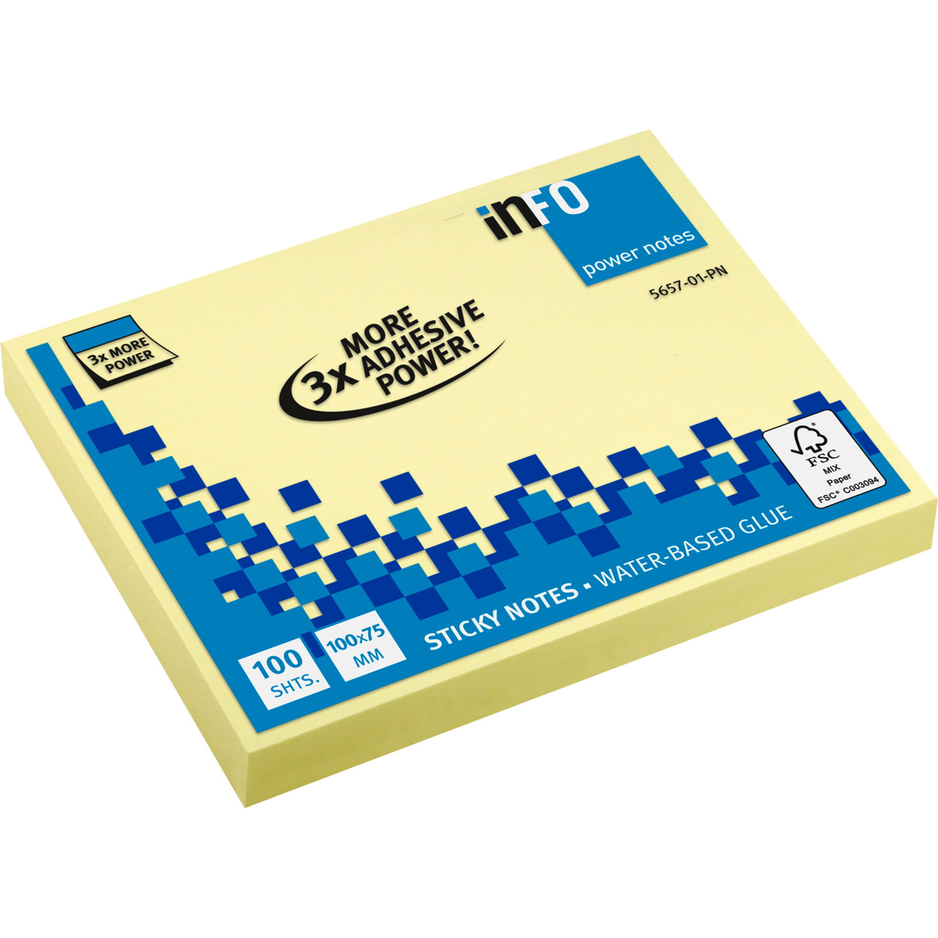Haftnotizen Power Notes - gelb
