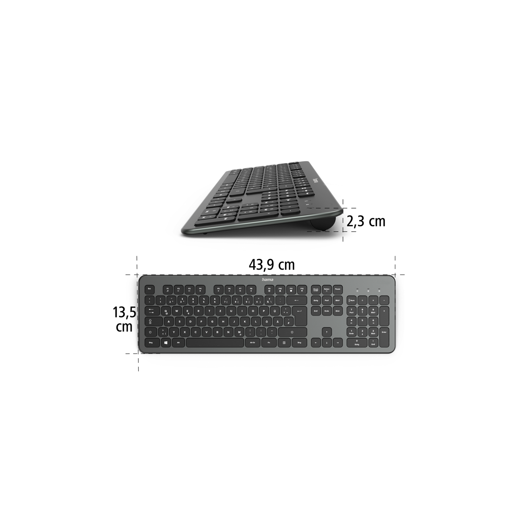 Tastatur "KW-700", kabellos