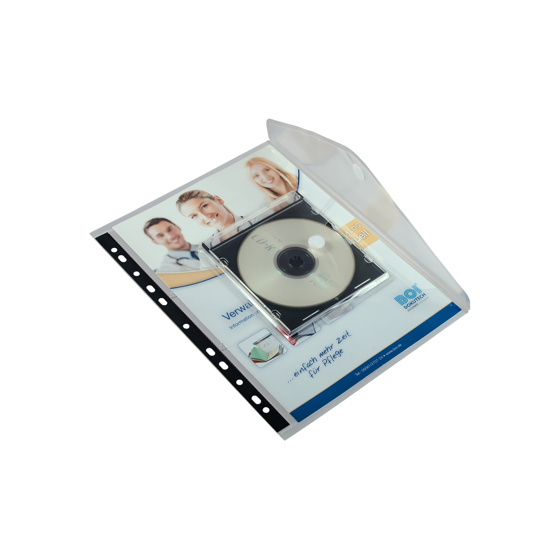 Dokumententasche mit CD/DVD-Tasche