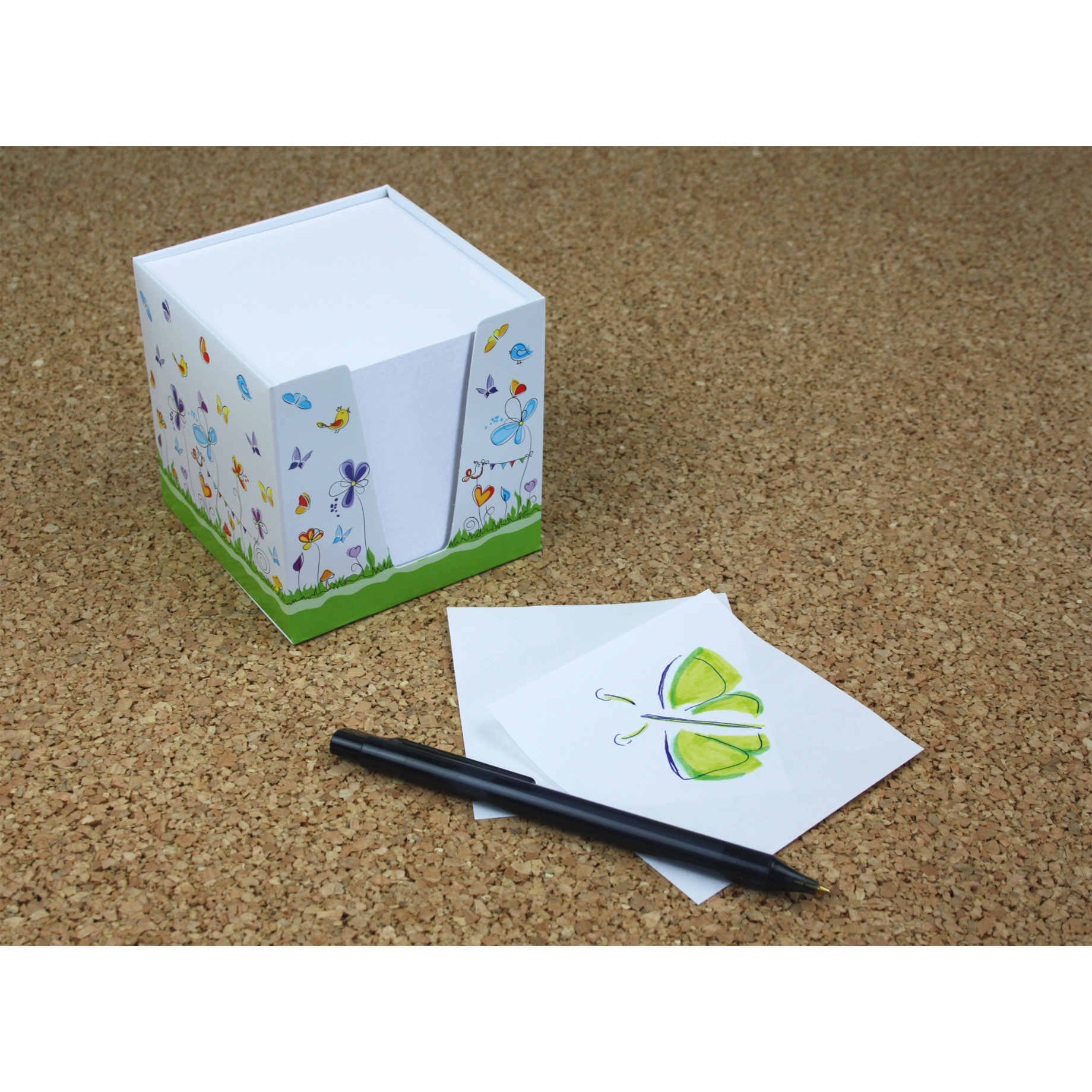Zettelbox Schmetterlinge