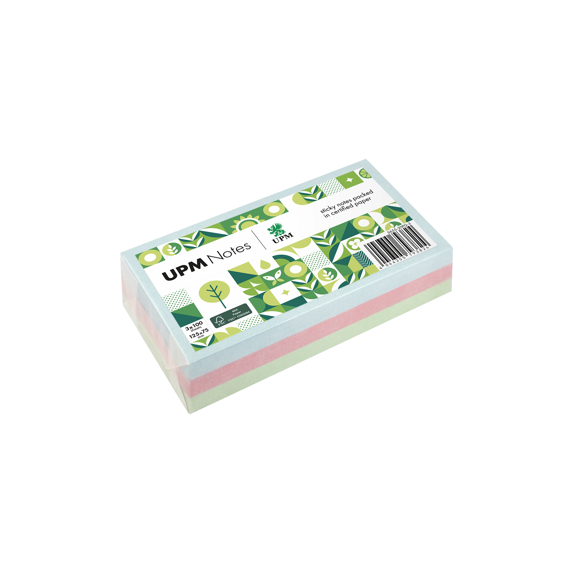 Haftnotiz Pastell-Mix