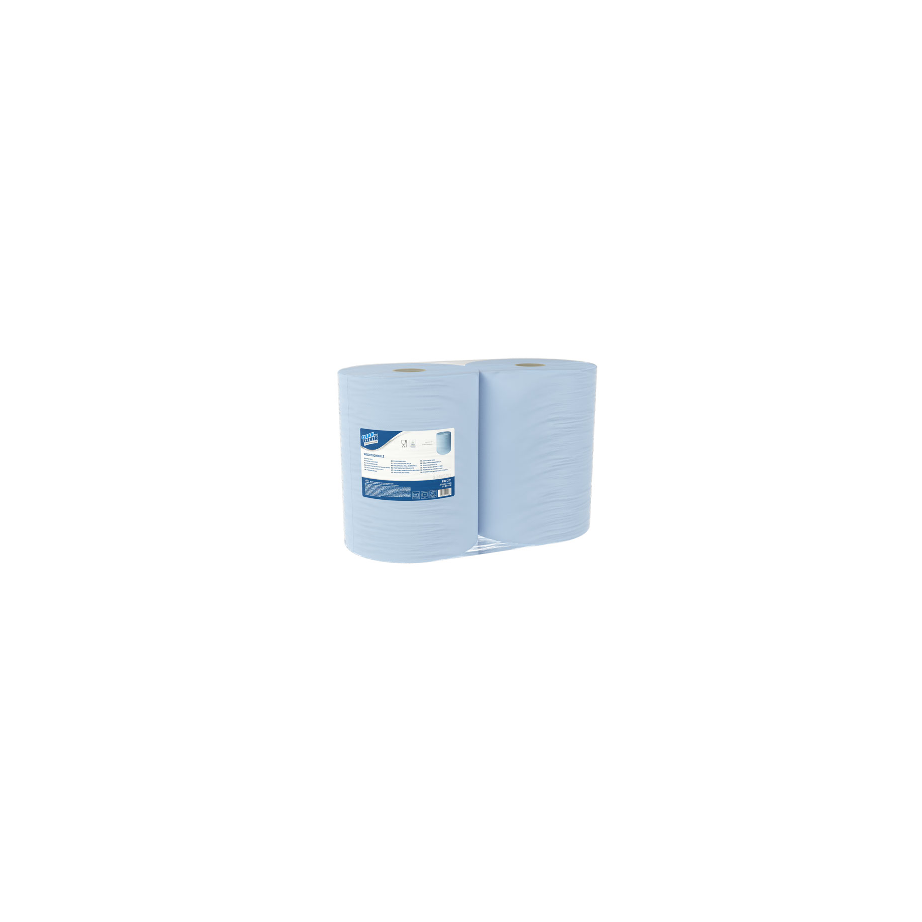 Putzrolle blau