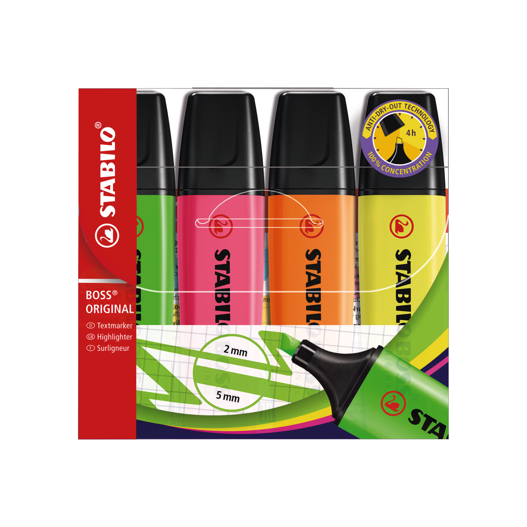 Textmarker STABILO® BOSS® ORIGINAL