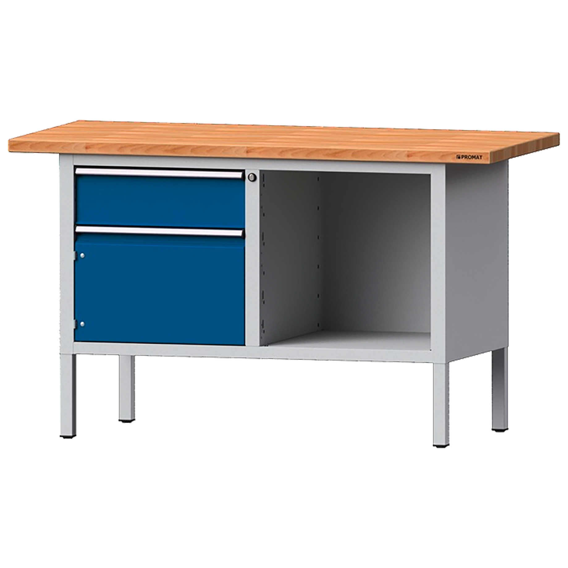 Werkbank, 1 Schublade 1 Tür, H 89 cm