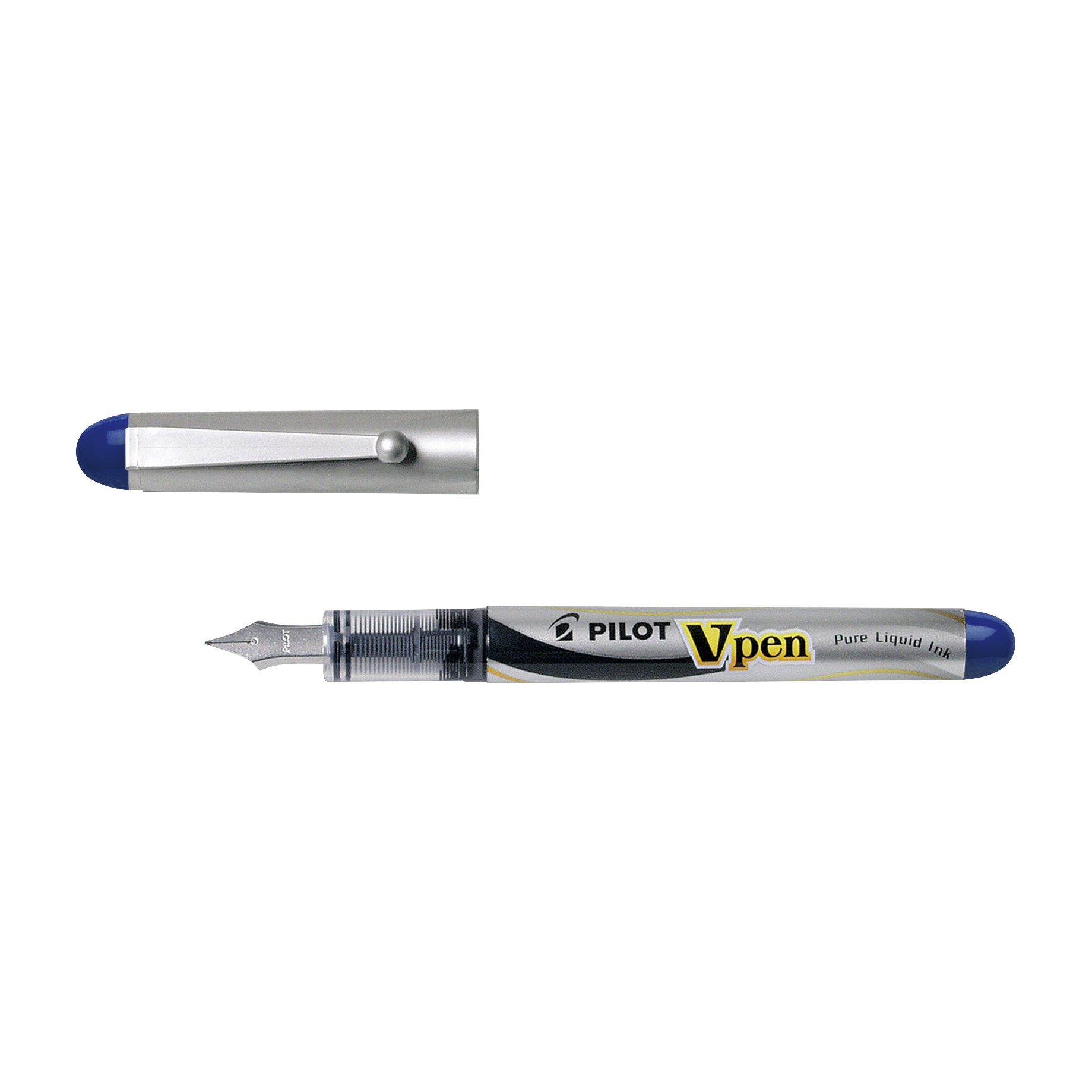Federhalter V-Pen silver M-Feder