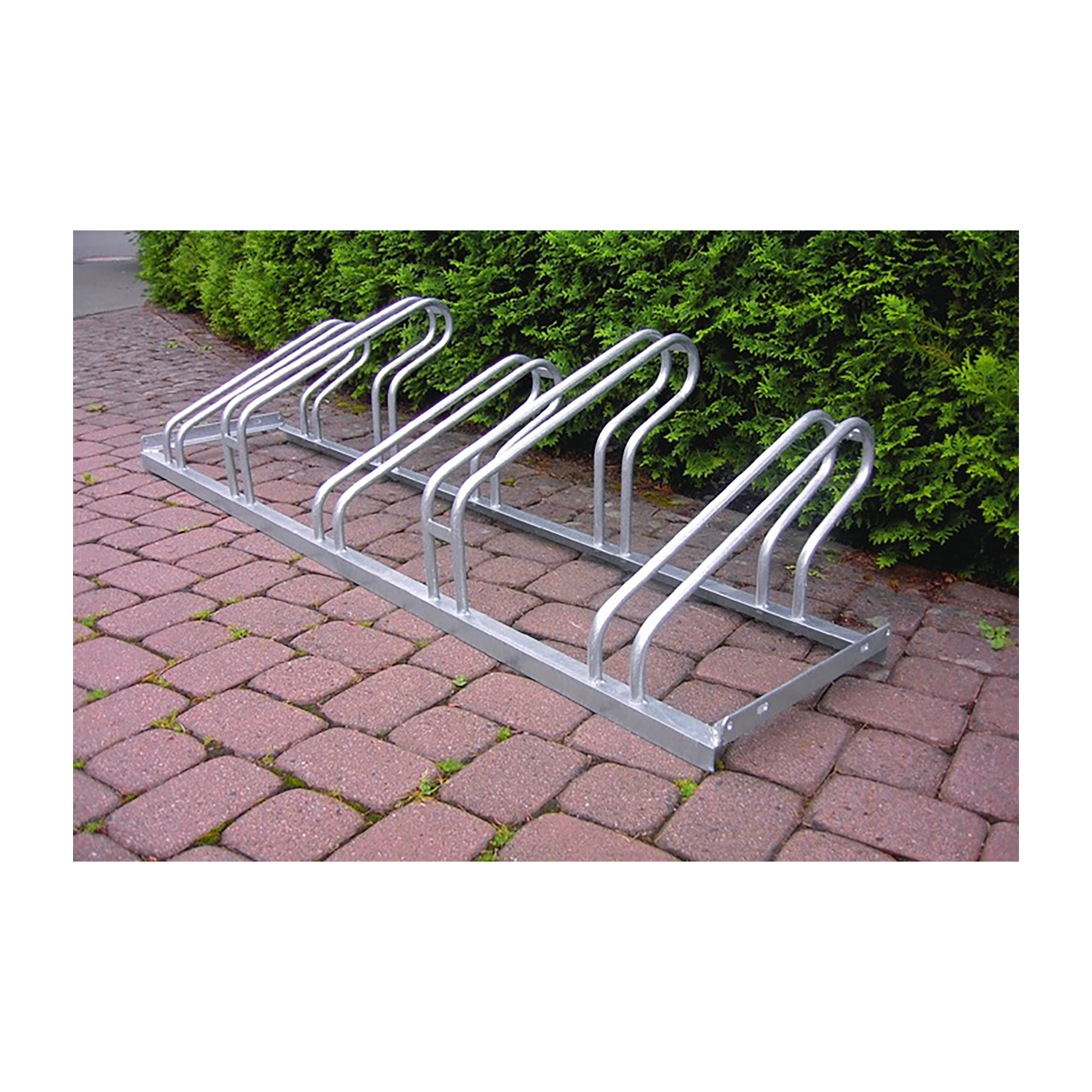 Fahrradbügelparker 1-seitig 90 ° verzinkt