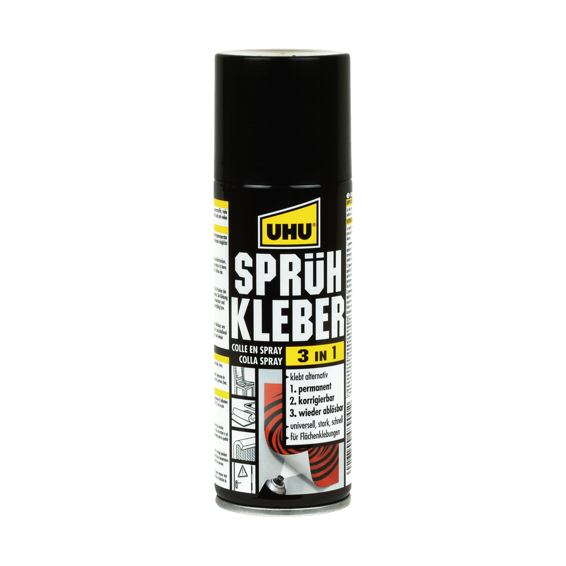 Sprühkleber 3 in 1
