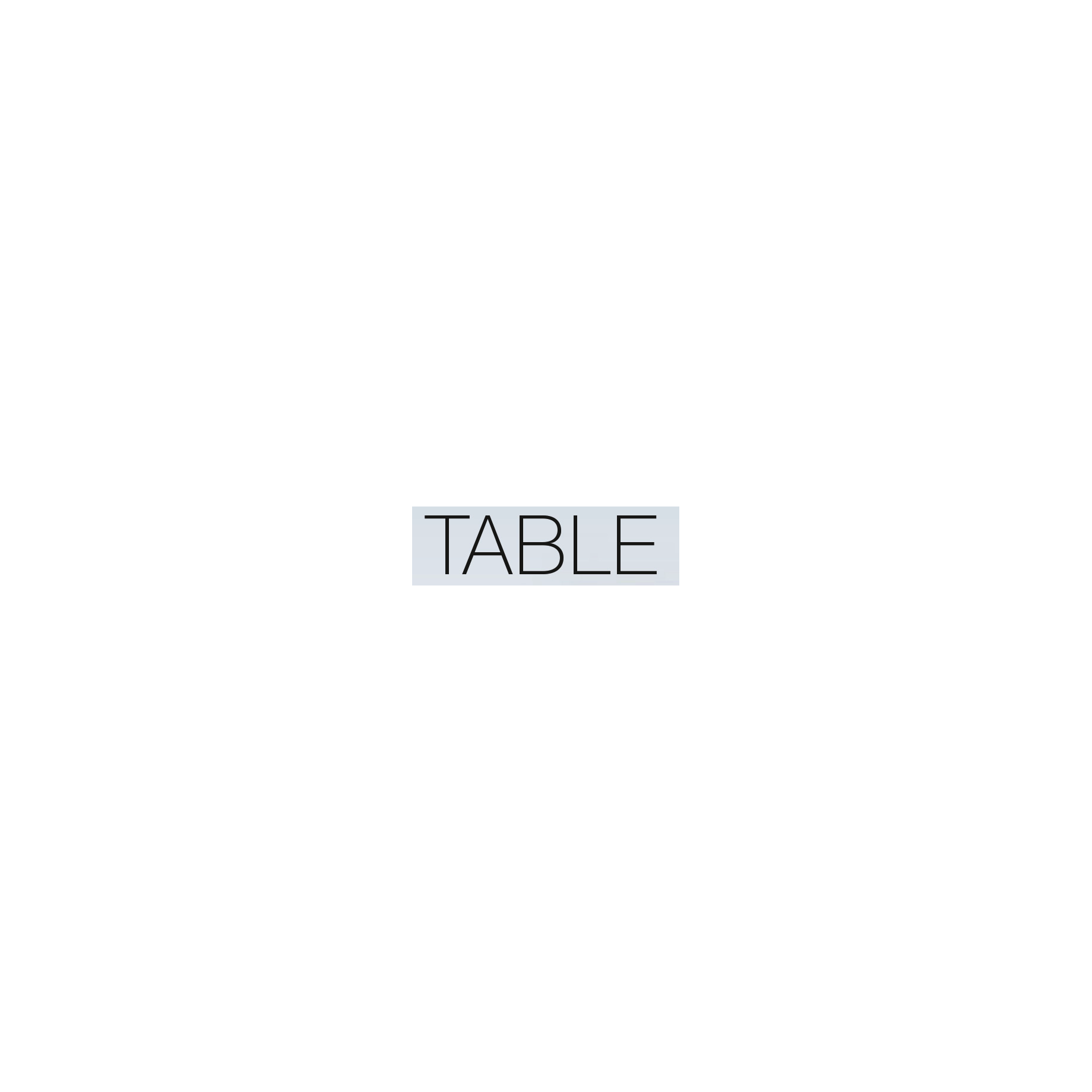 TABLET HOLDER TABLE