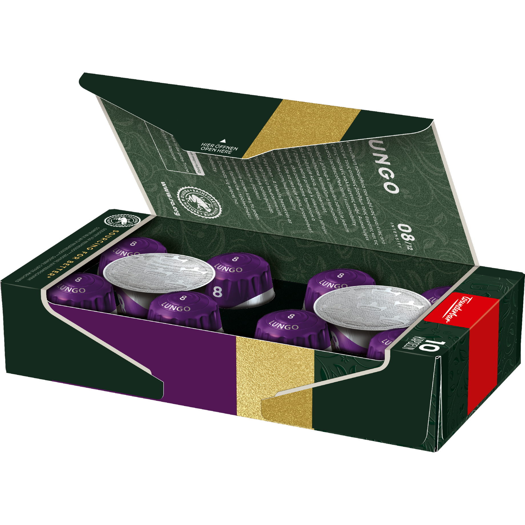 Kaffeekapsel Lungo Intenso 8