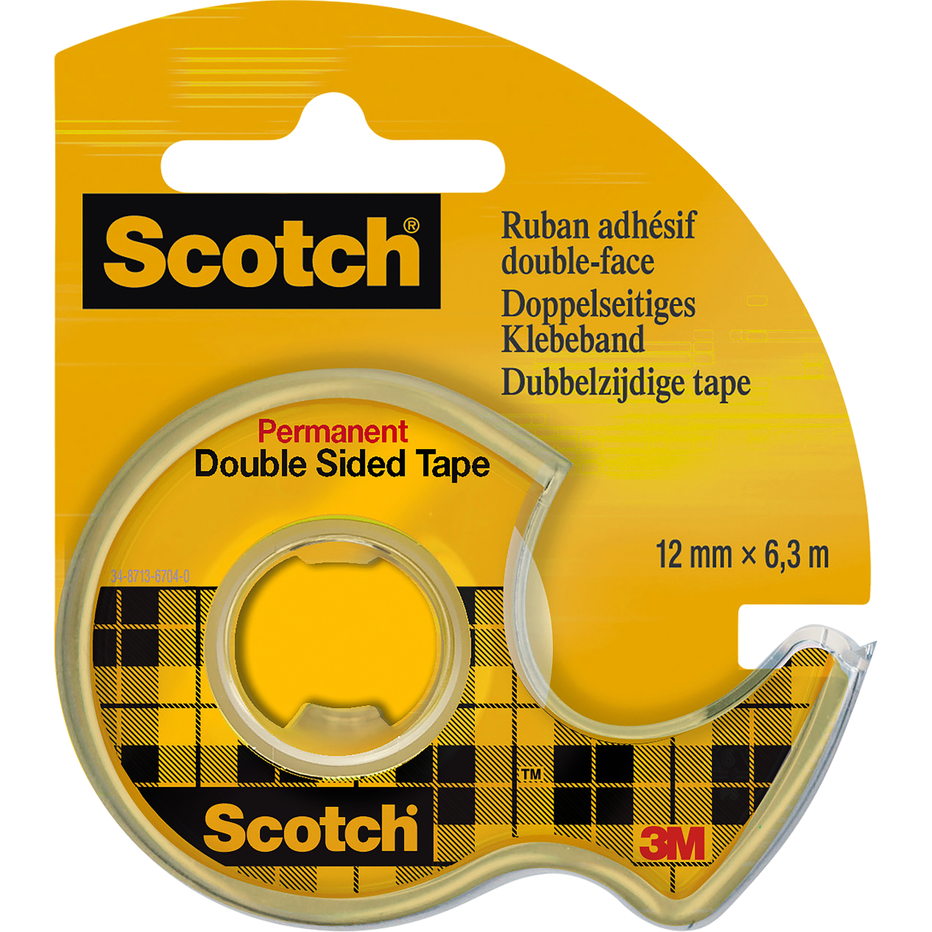 Doppelseitiges Klebeband 665 im Handabroller