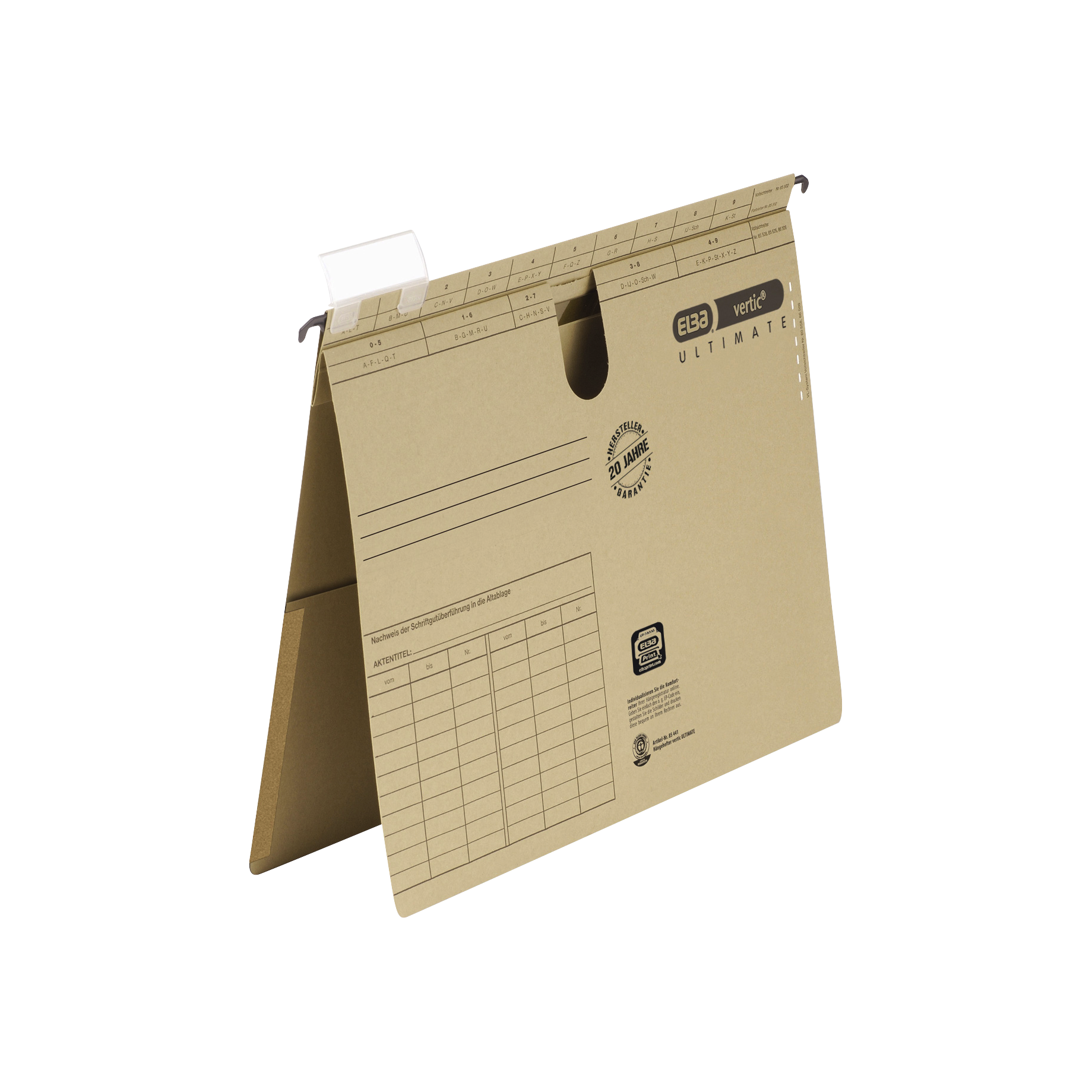 Taschenhefter vertic® ULTIMATE®, kfm. Heftung