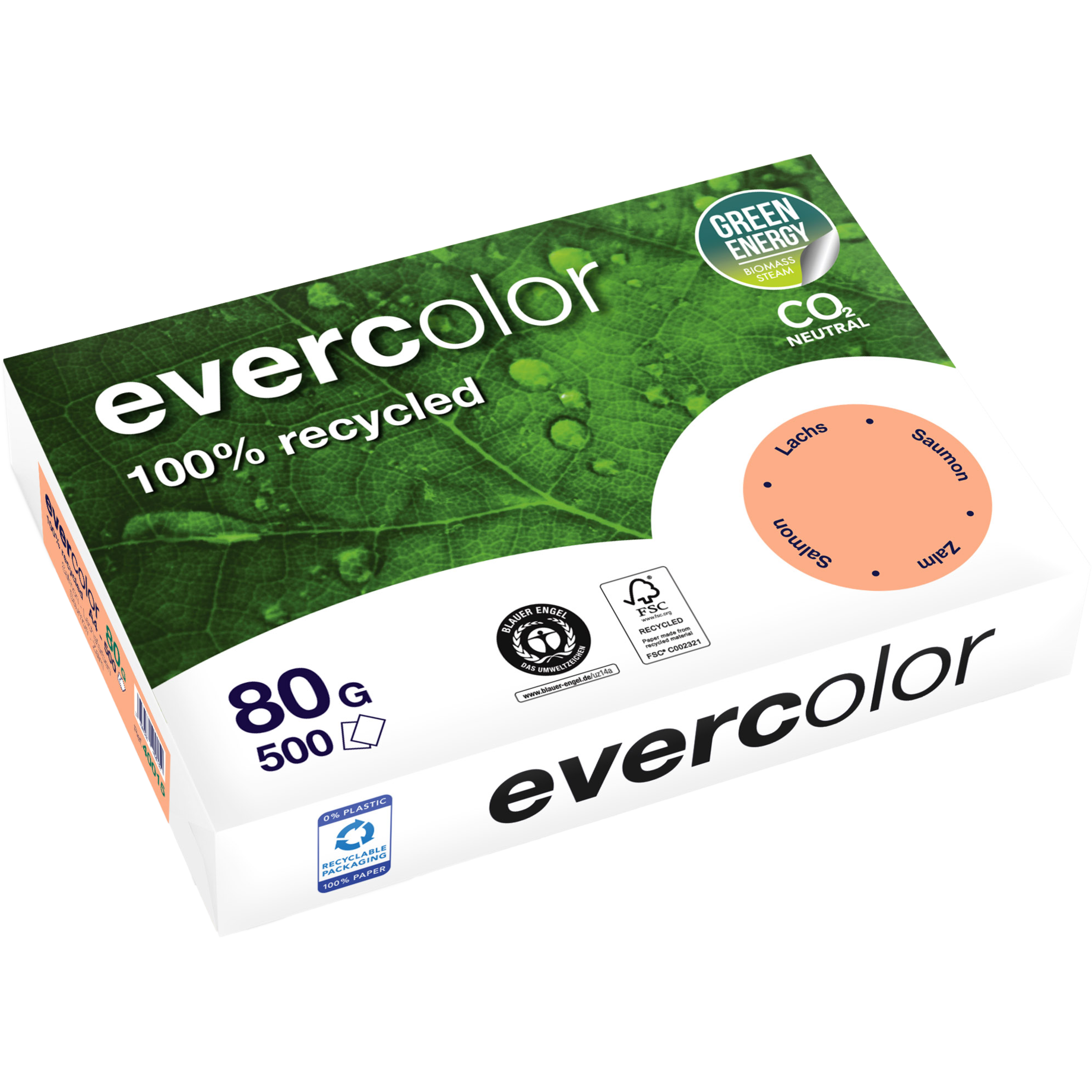 Recycling-Kopierpapier Evercolor