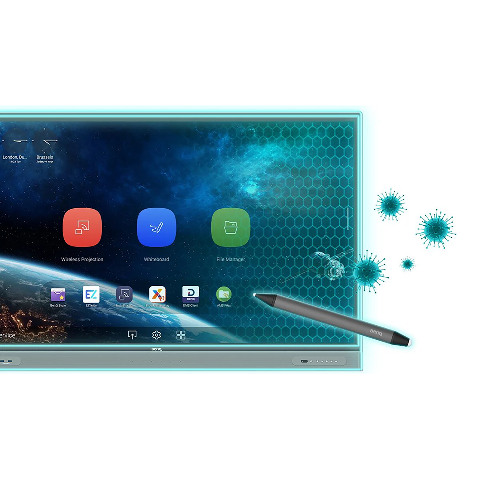 LCD-Display 4K UHD RM IR-Touch
