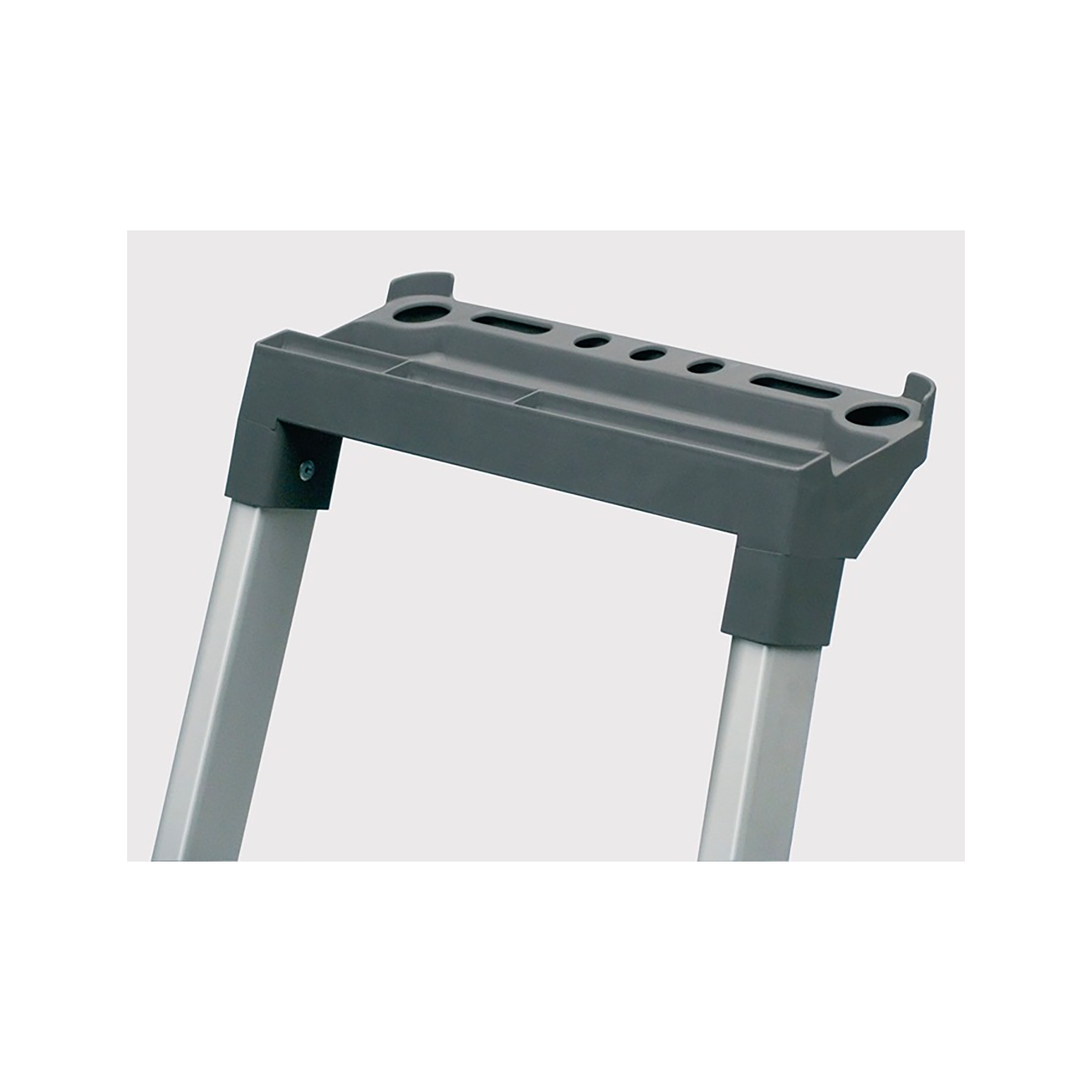 Stufenstehleiter, Aluminium eloxiert