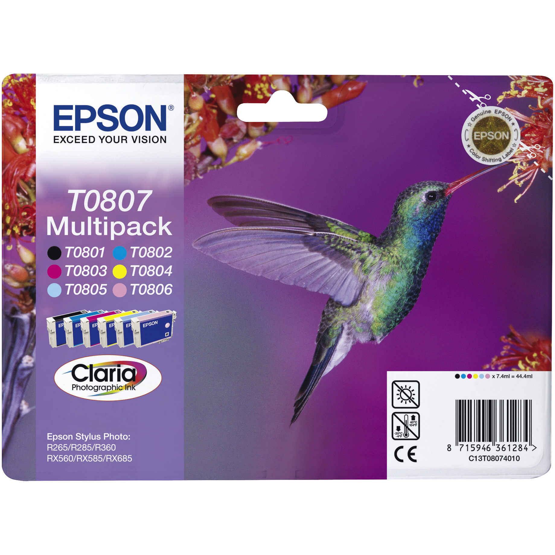 Inkjetpatrone T080740