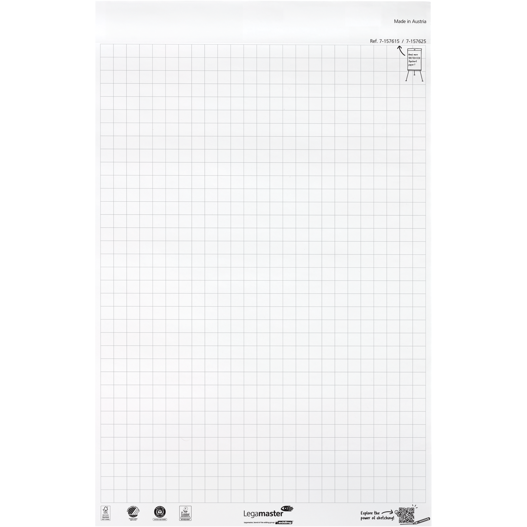 Flipchart-Block SKETCH ECO
