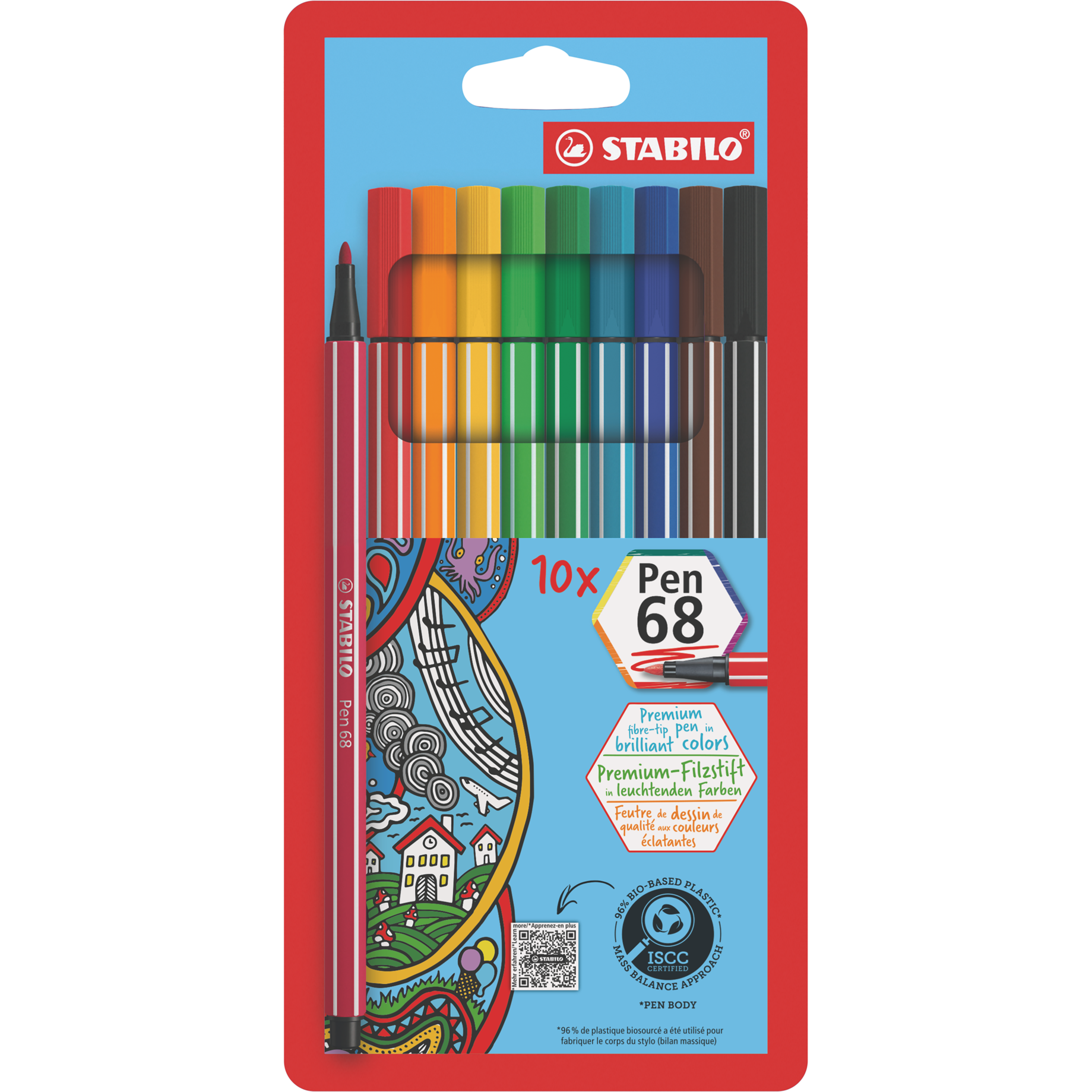 Premium-Filzstift STABILO® Pen 68