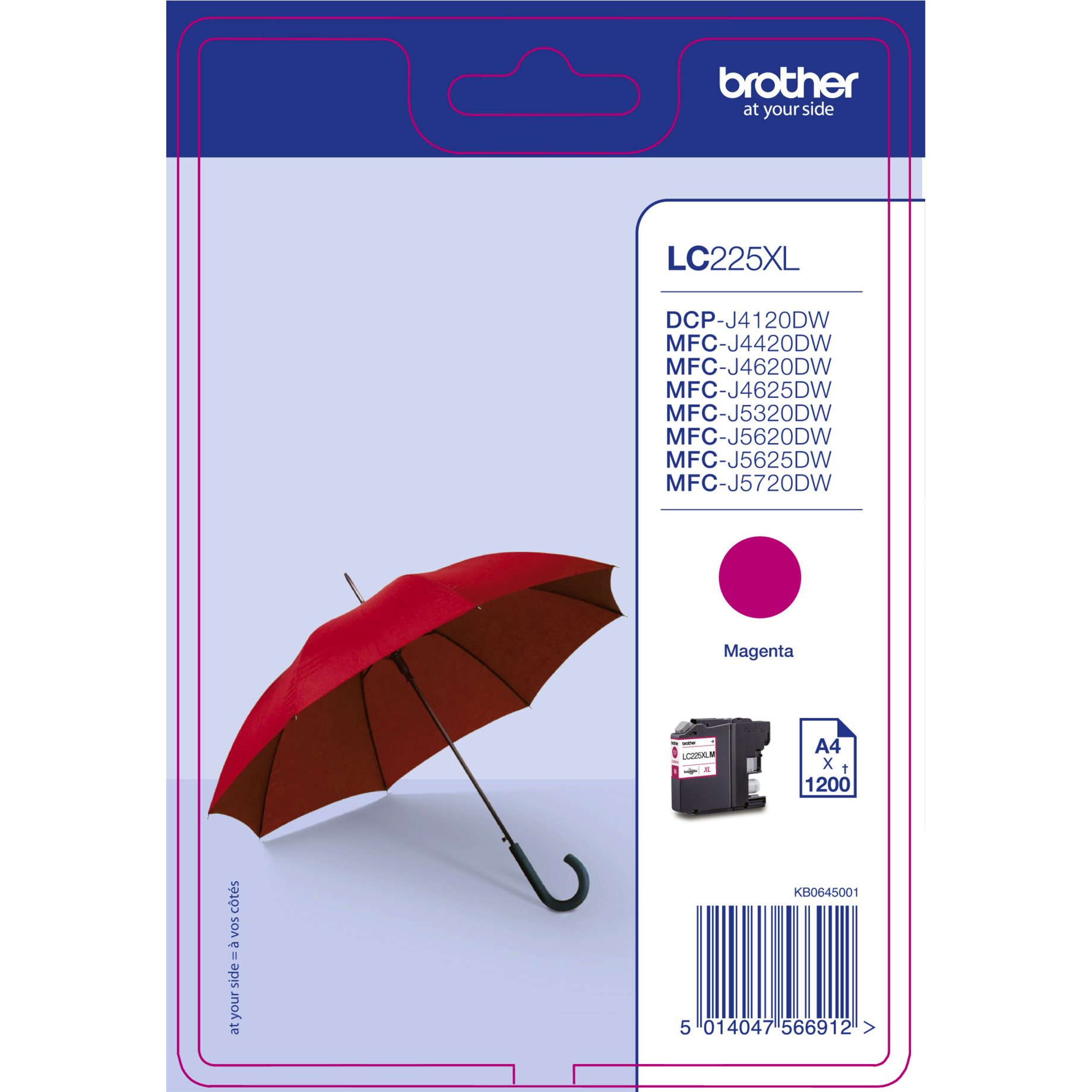 Inkjetpatrone LC225XL
