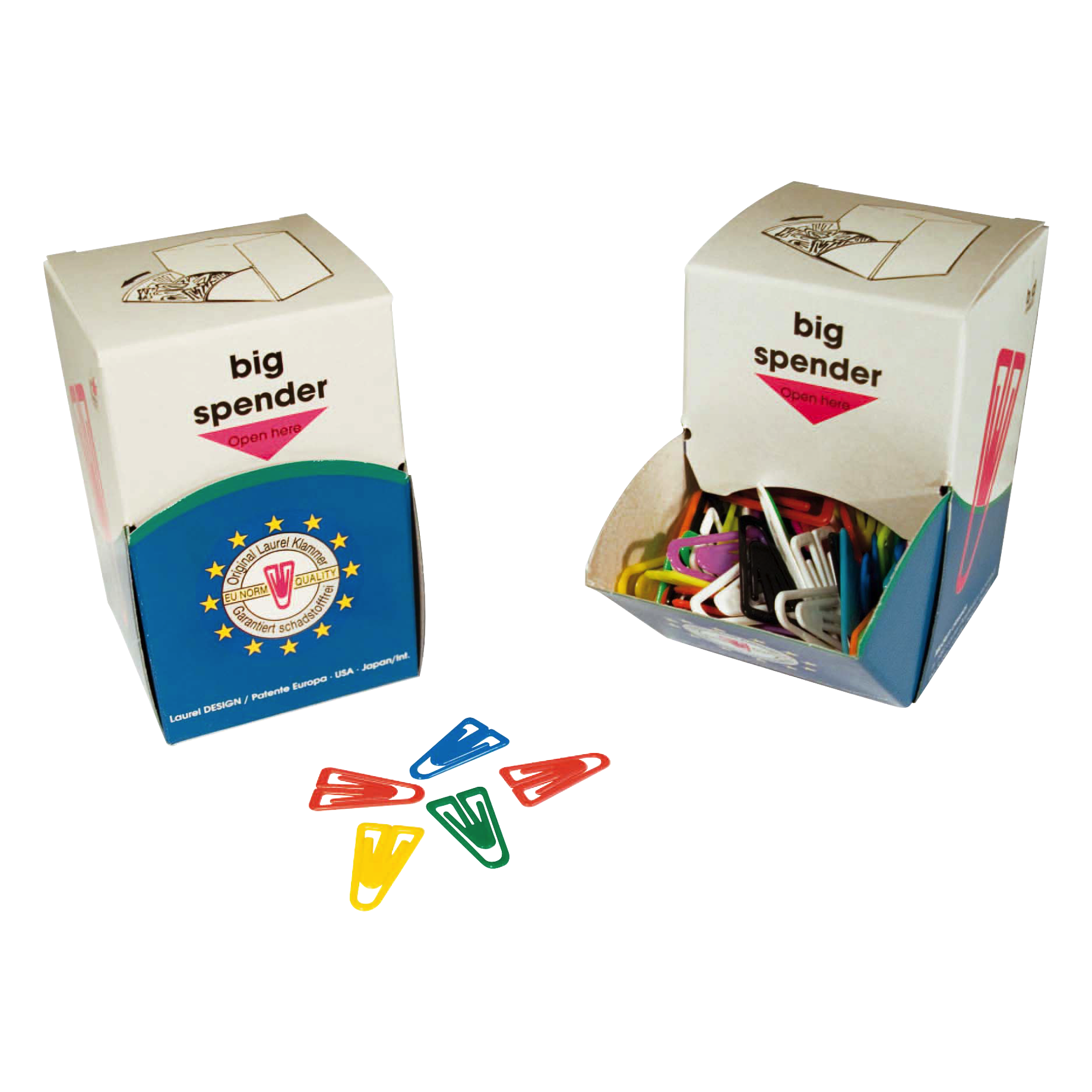 Briefklammer Plastiklip® Briefklammer Plastiklip®