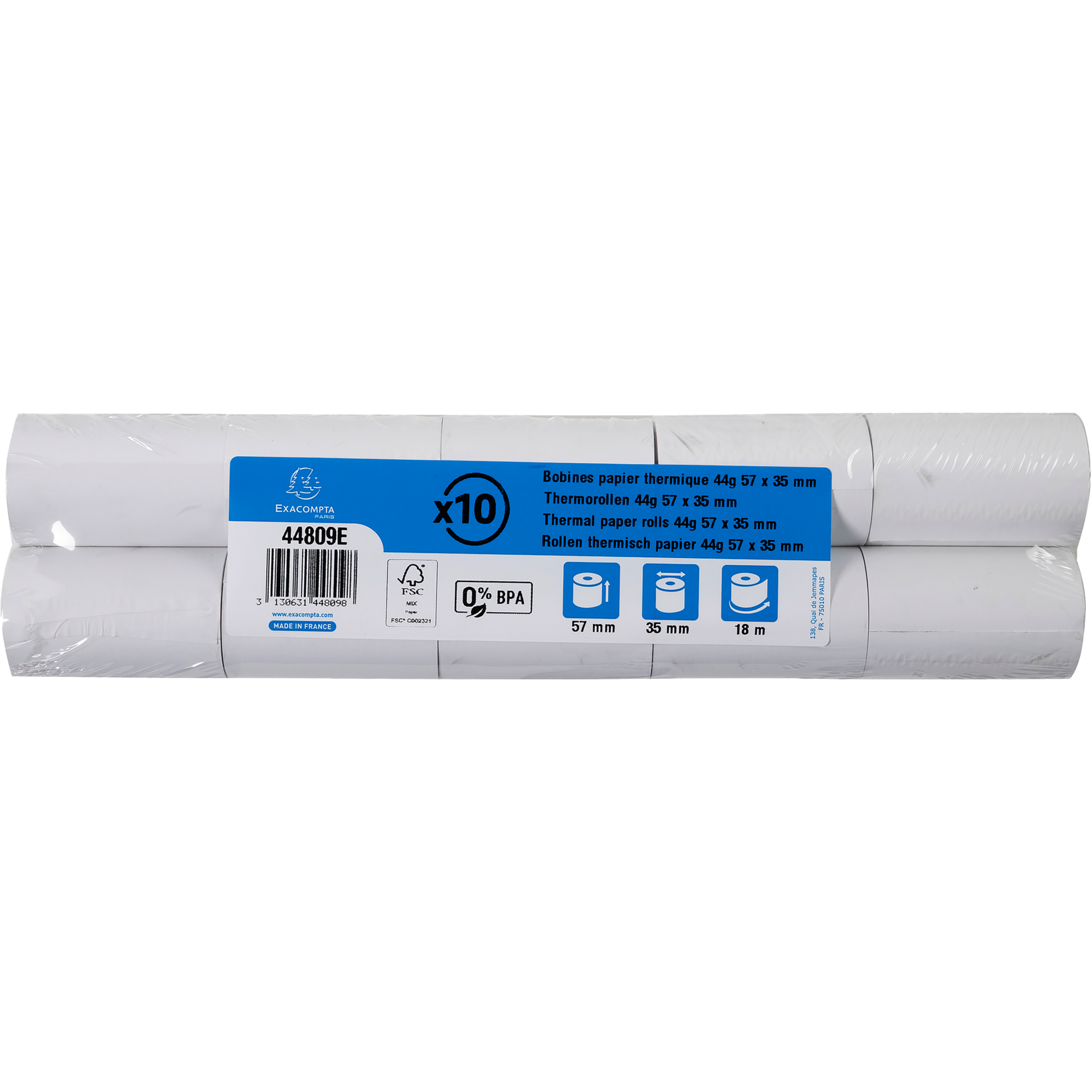 Thermorolle BPA-frei