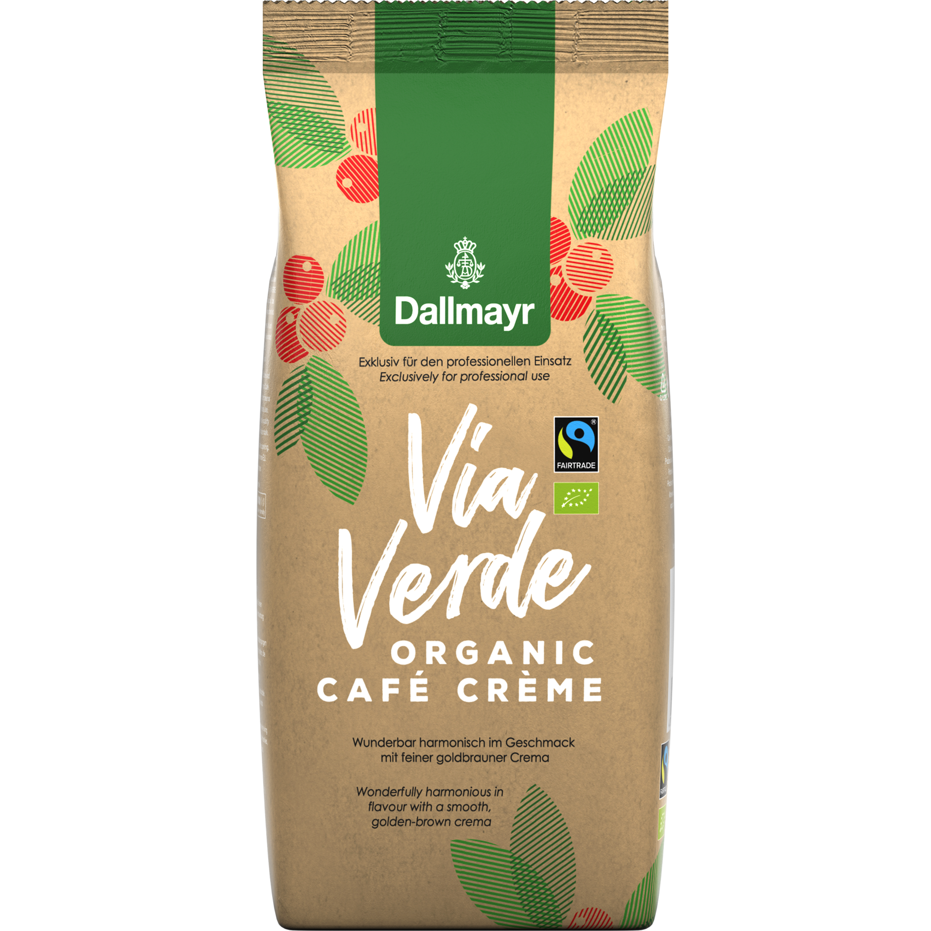 Via Verde Organic Café Crème - BIO + Fairtrade
