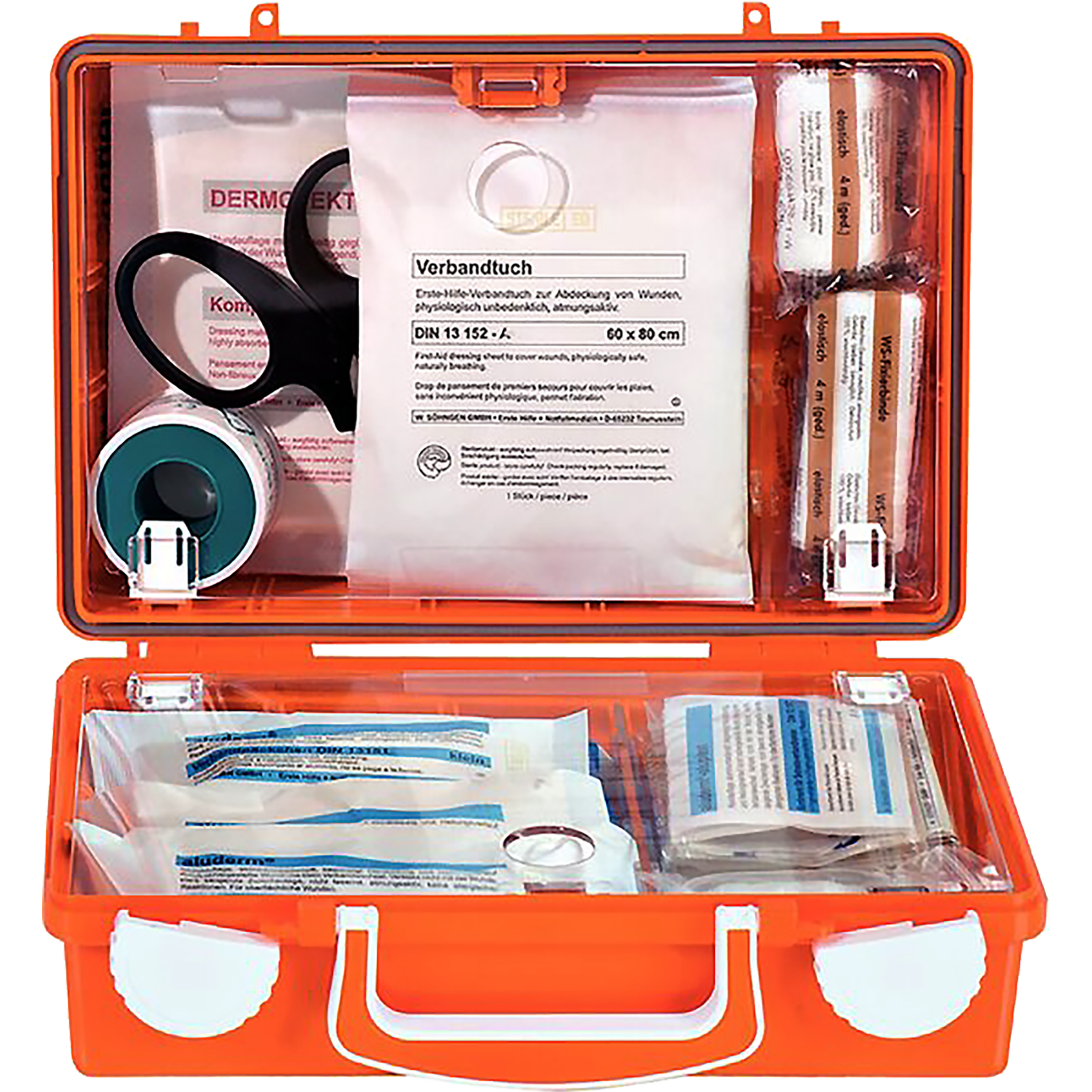 Erste-Hilfe-Koffer QUICK-CD, DIN 13157