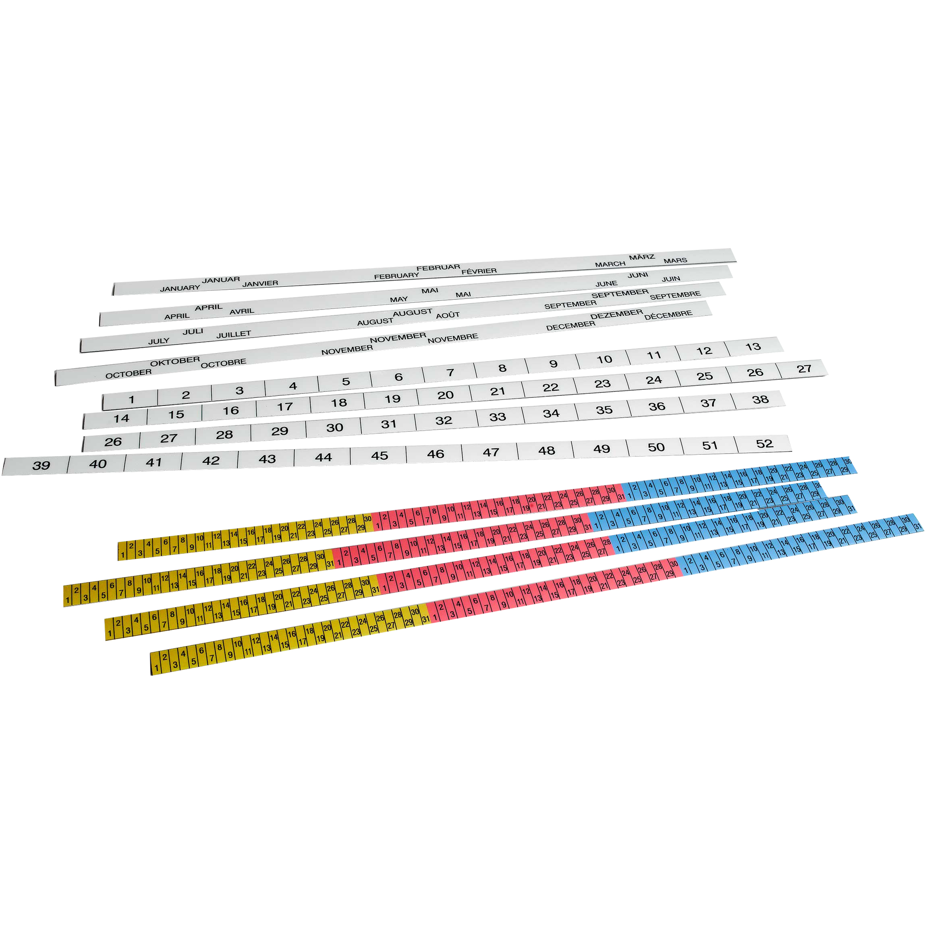 Halbjahres-/Jahresplaner Set