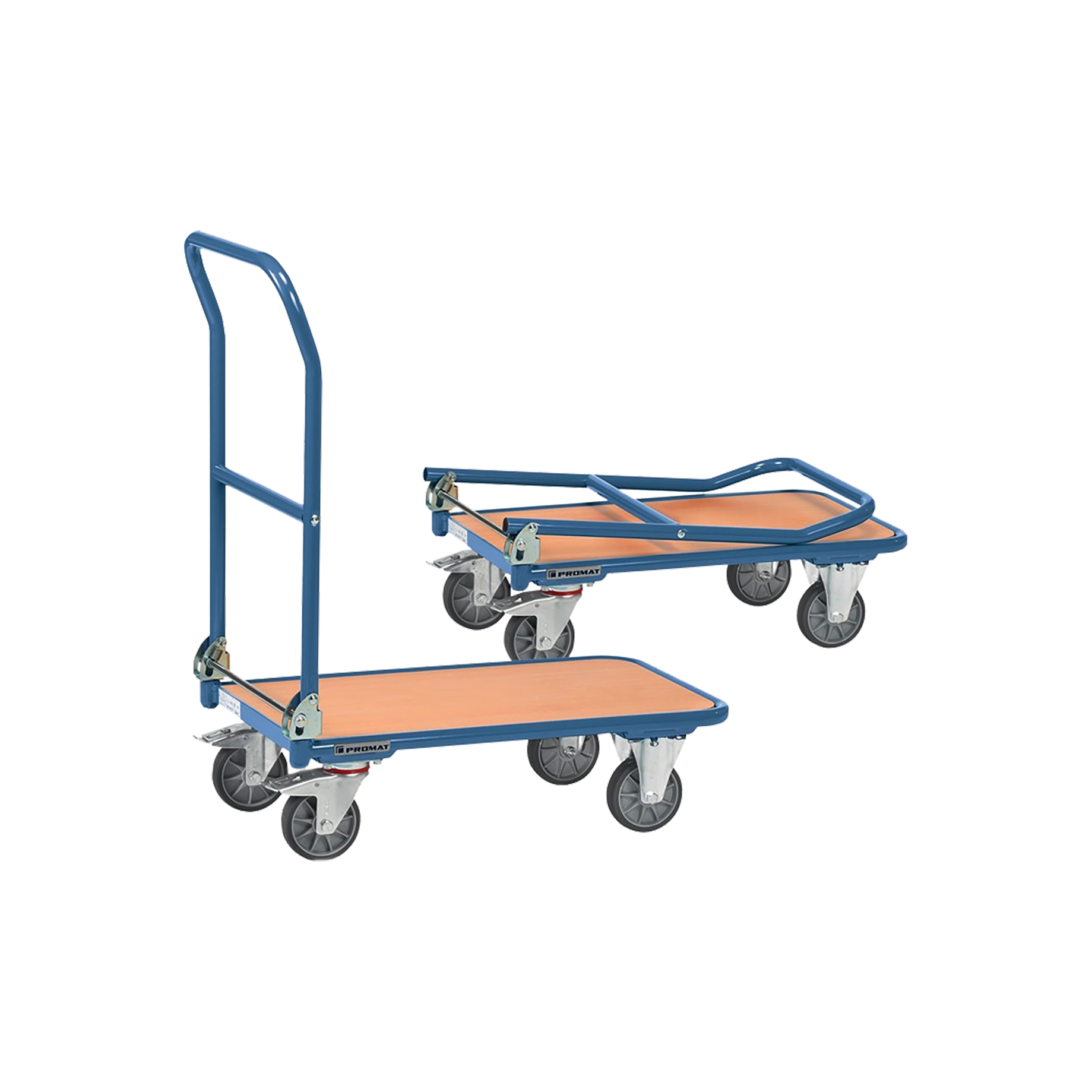 Plattformwagen mit Klappbügel, 250 kg