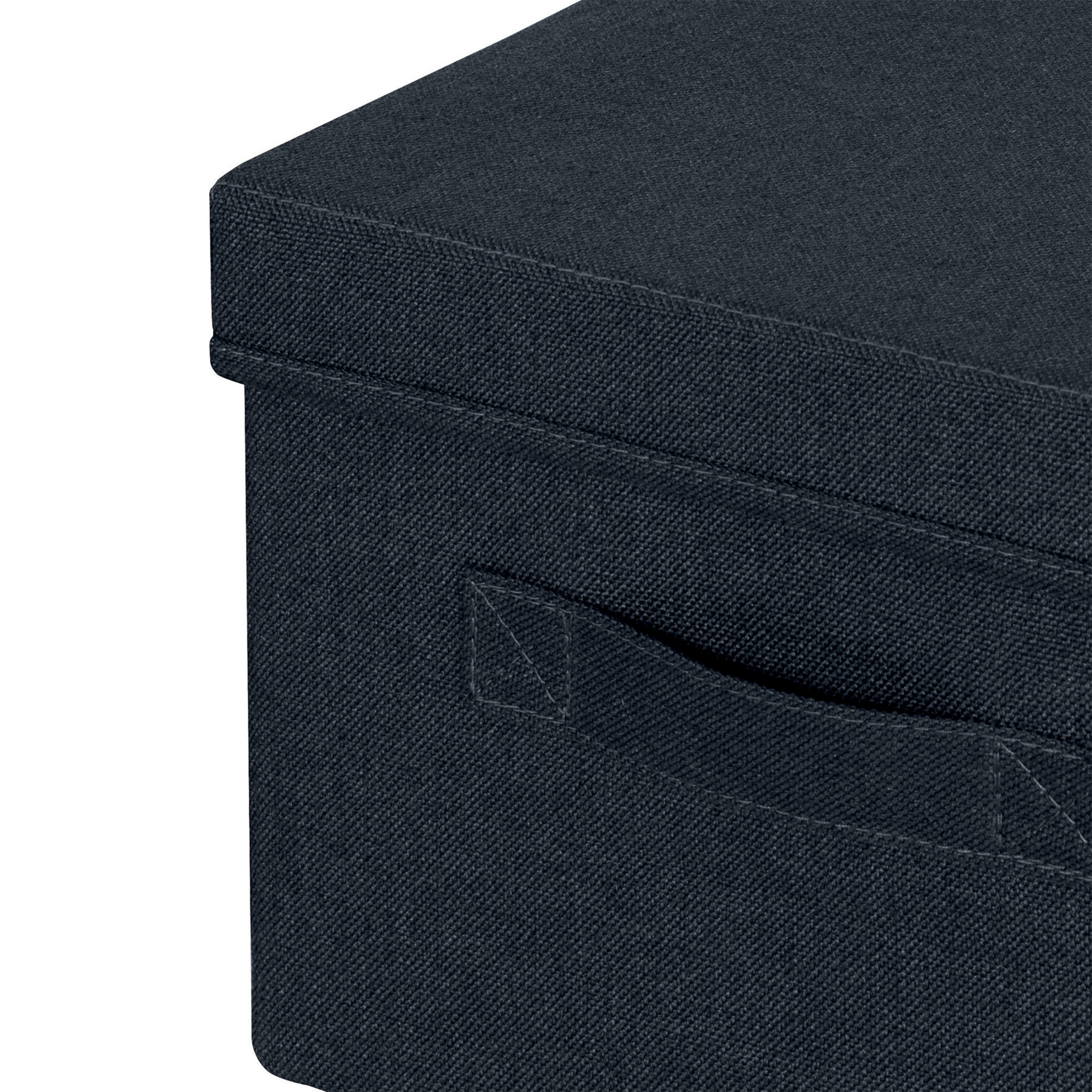 Aufbewahrungsbox aus Stoff mit Deckel