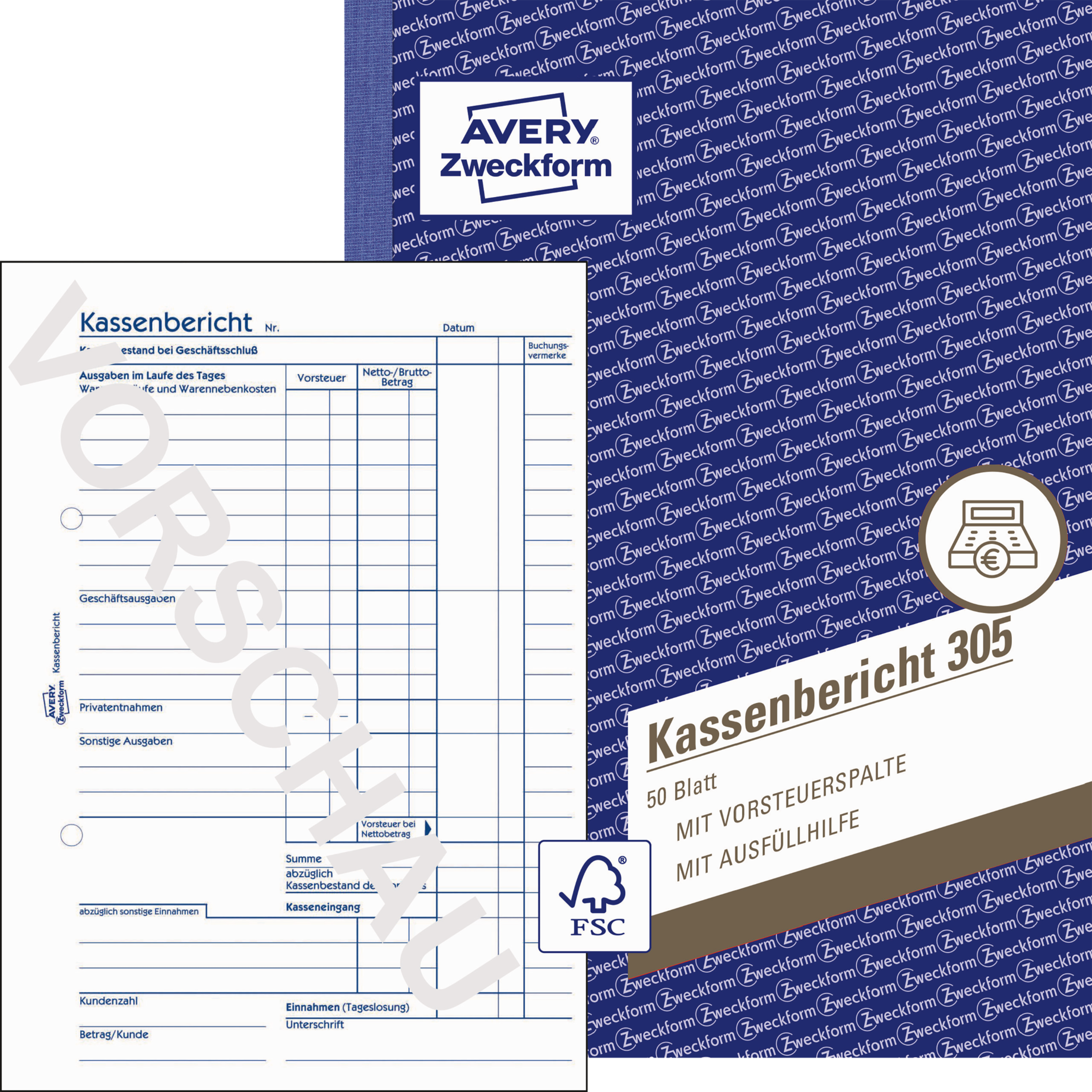 Kassenbericht 305