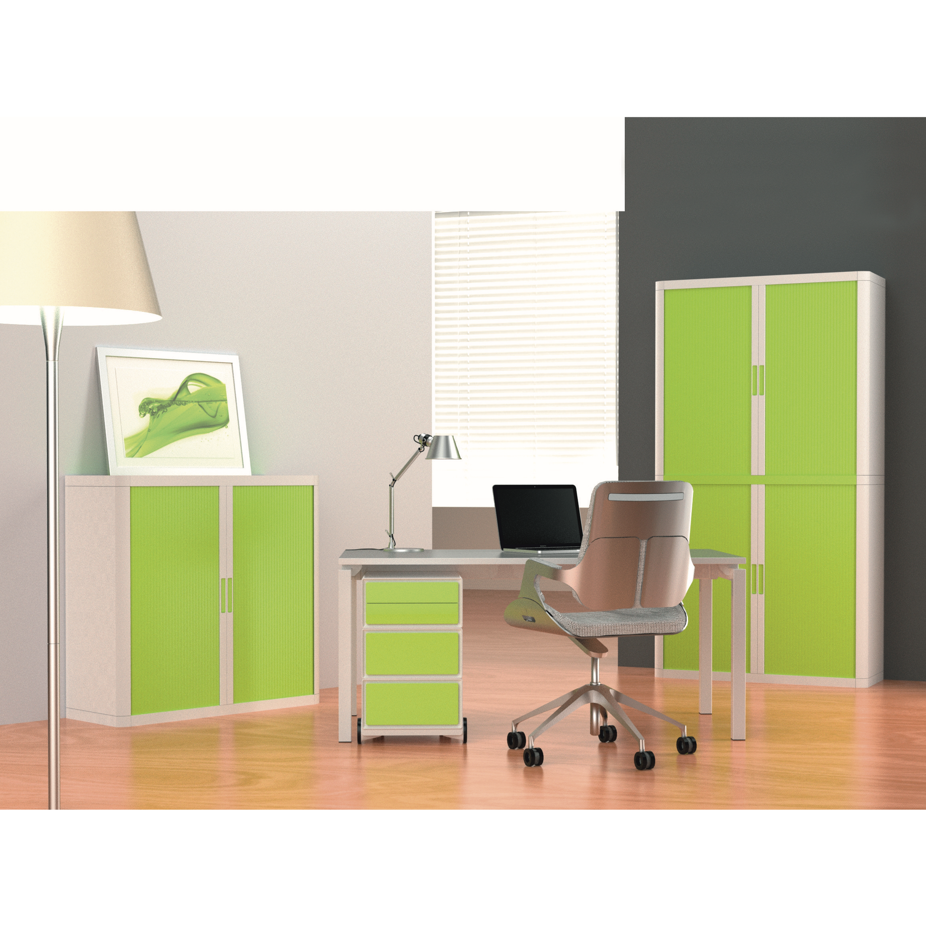 Rollladenschrank 1M easyOffice Rollladenschrank 1M easyOffice