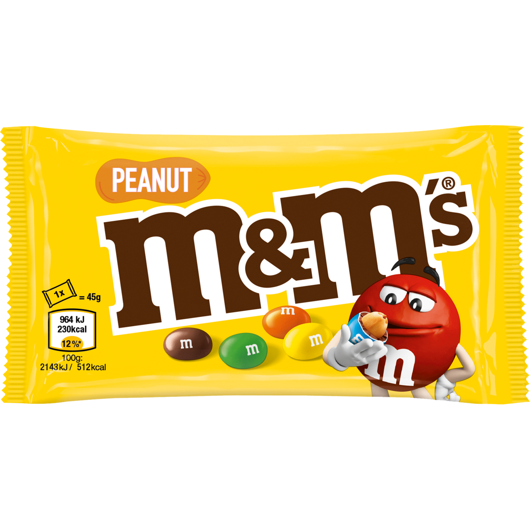Schokolinsen PEANUT, 24 Beutel