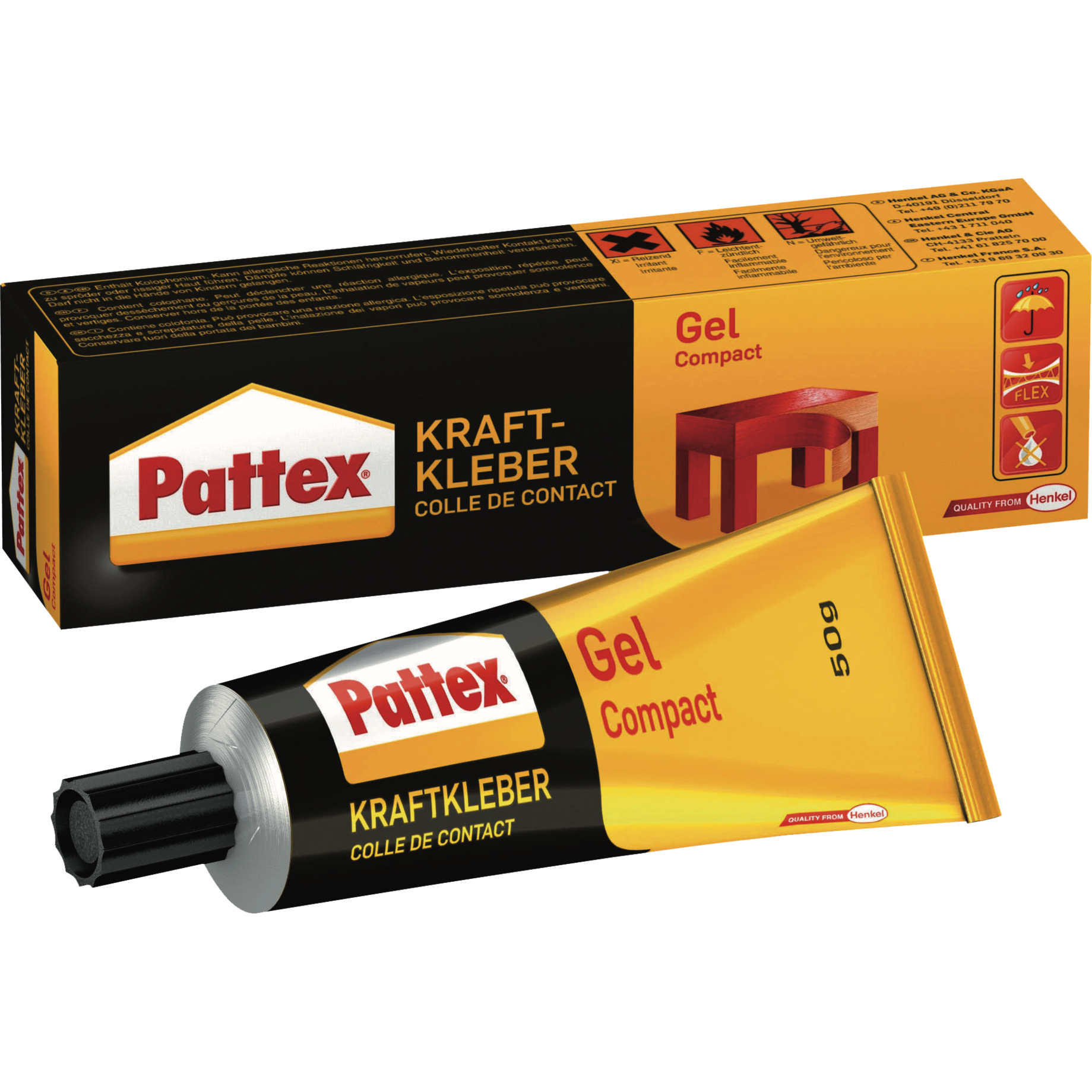 Kraftkleber Gel compact