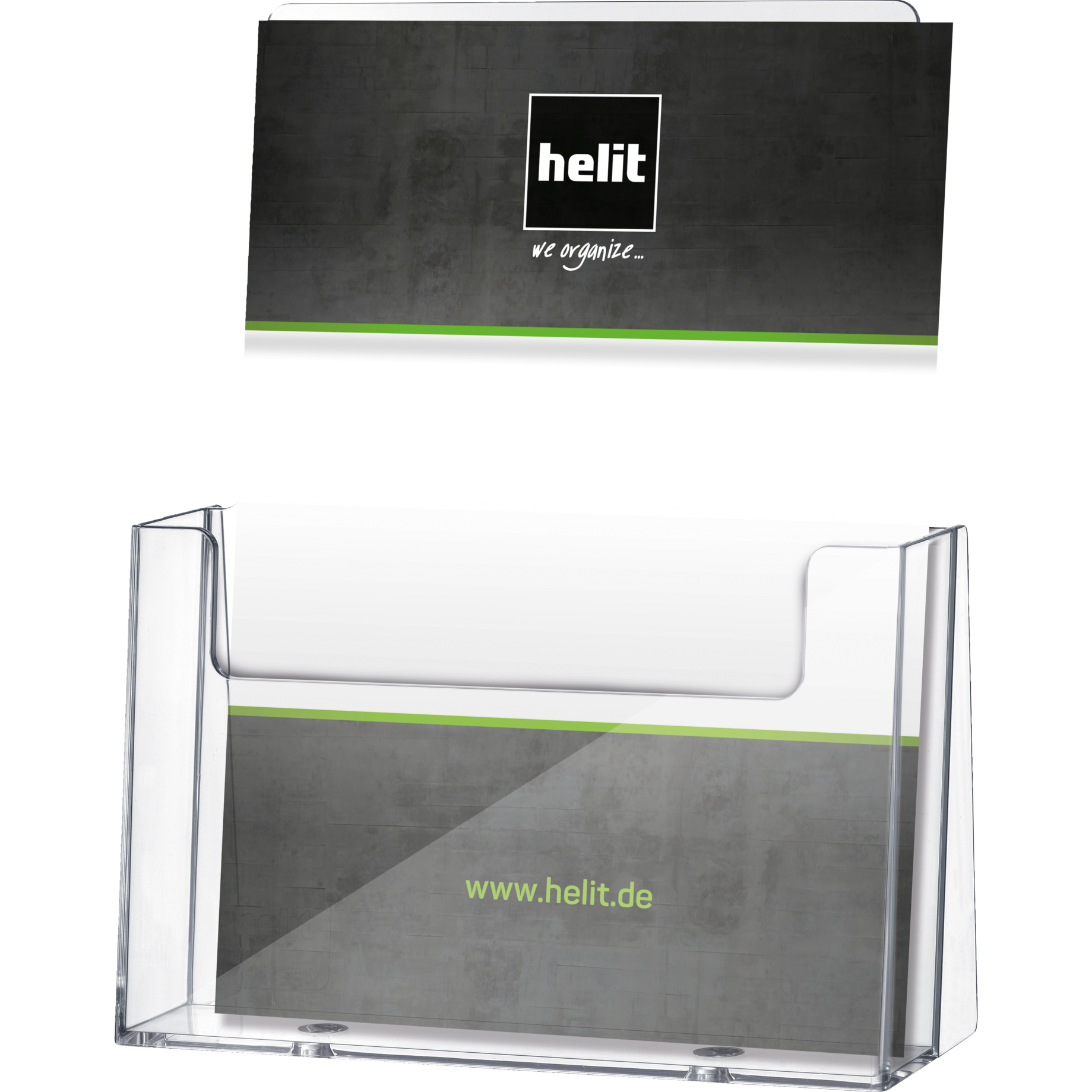 Tischprospekthalter "the helpdesk"