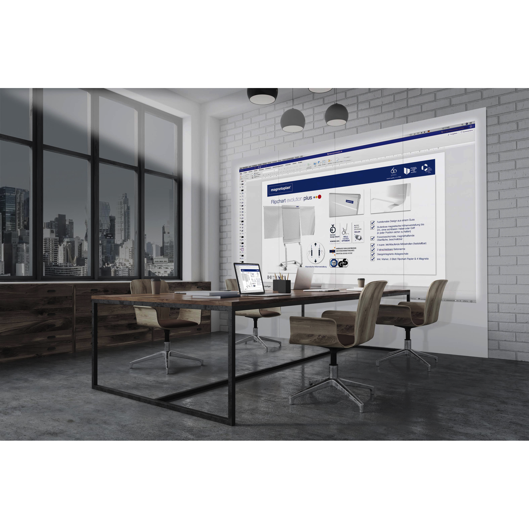 Infinity Wall X, Projektion