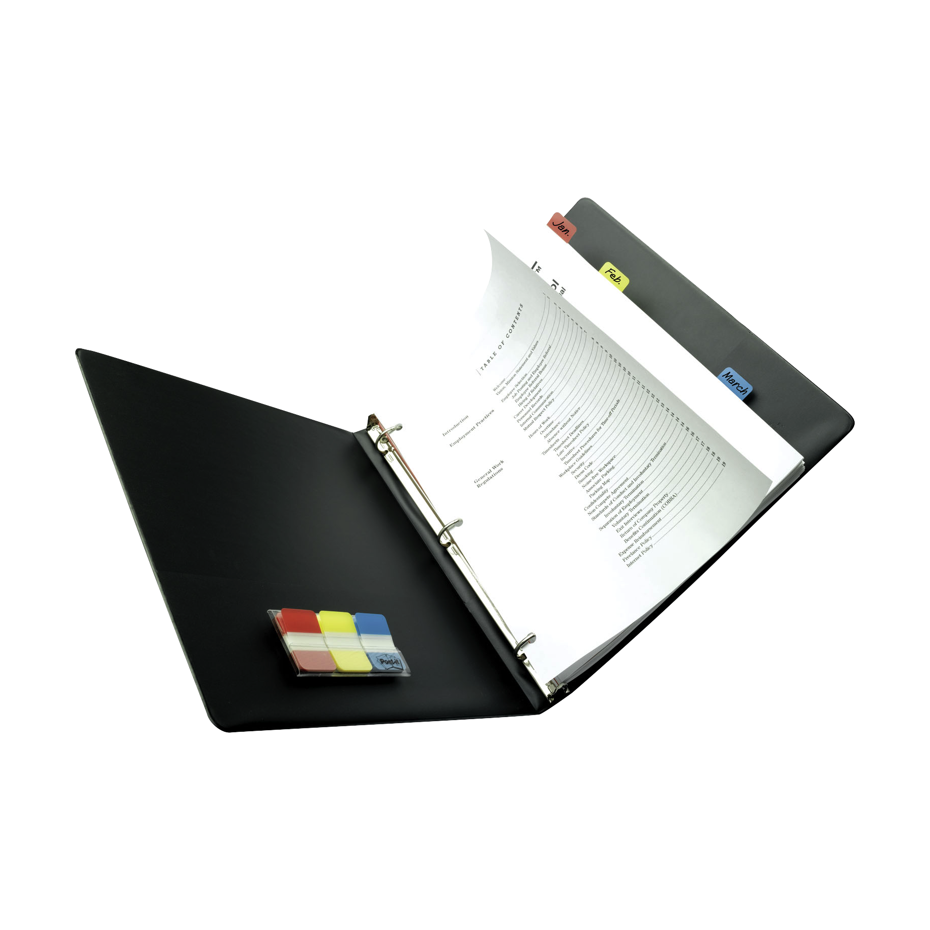 Post-it® Index Strong im Etui