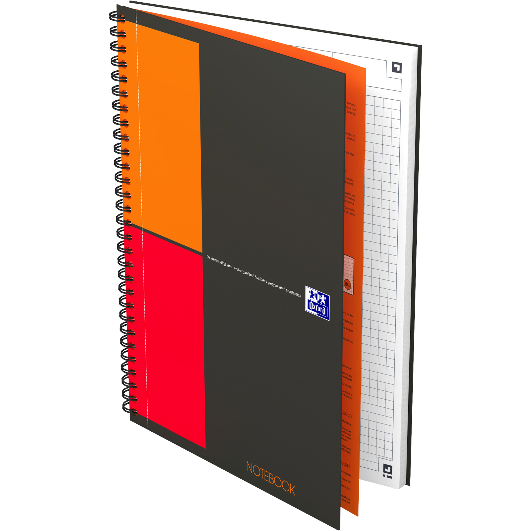 International Notebook mit Spirale