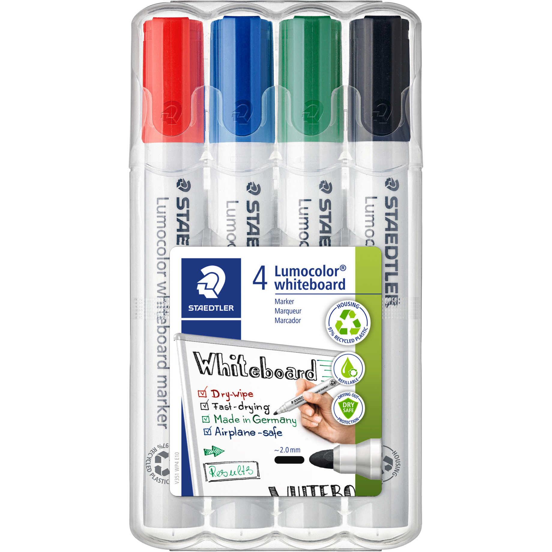 Lumocolor® Whiteboard-Marker 351, Rundspitze