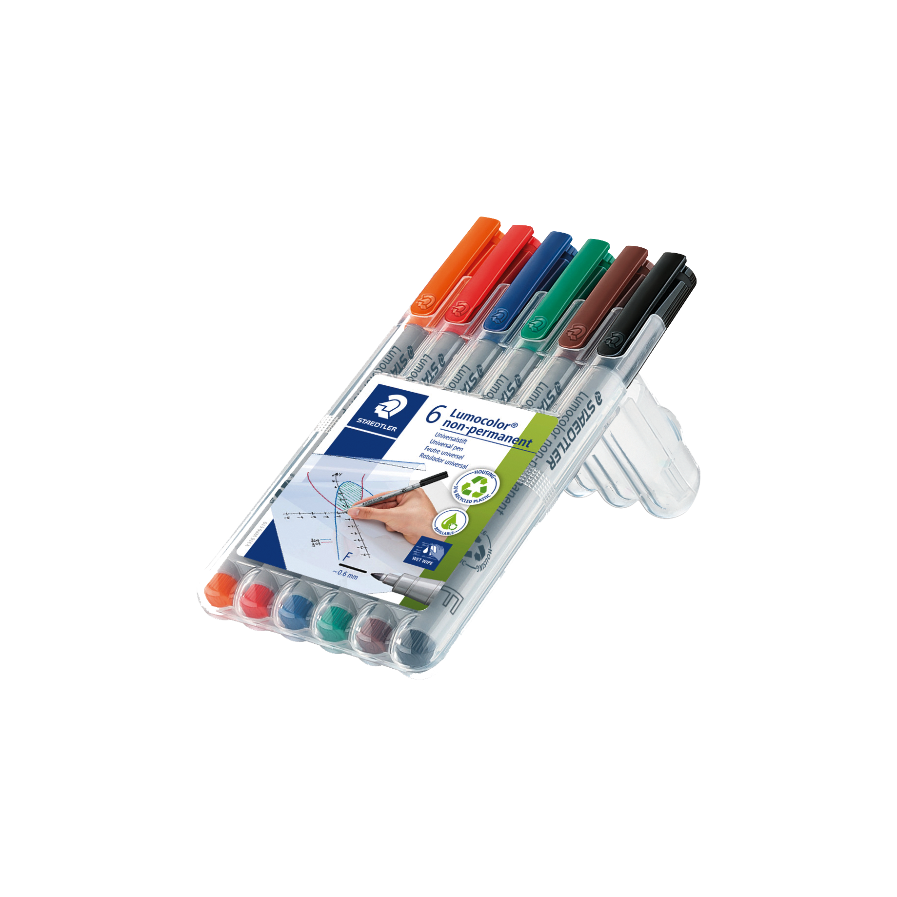 Lumocolor® non-permanent Faserschreiber F