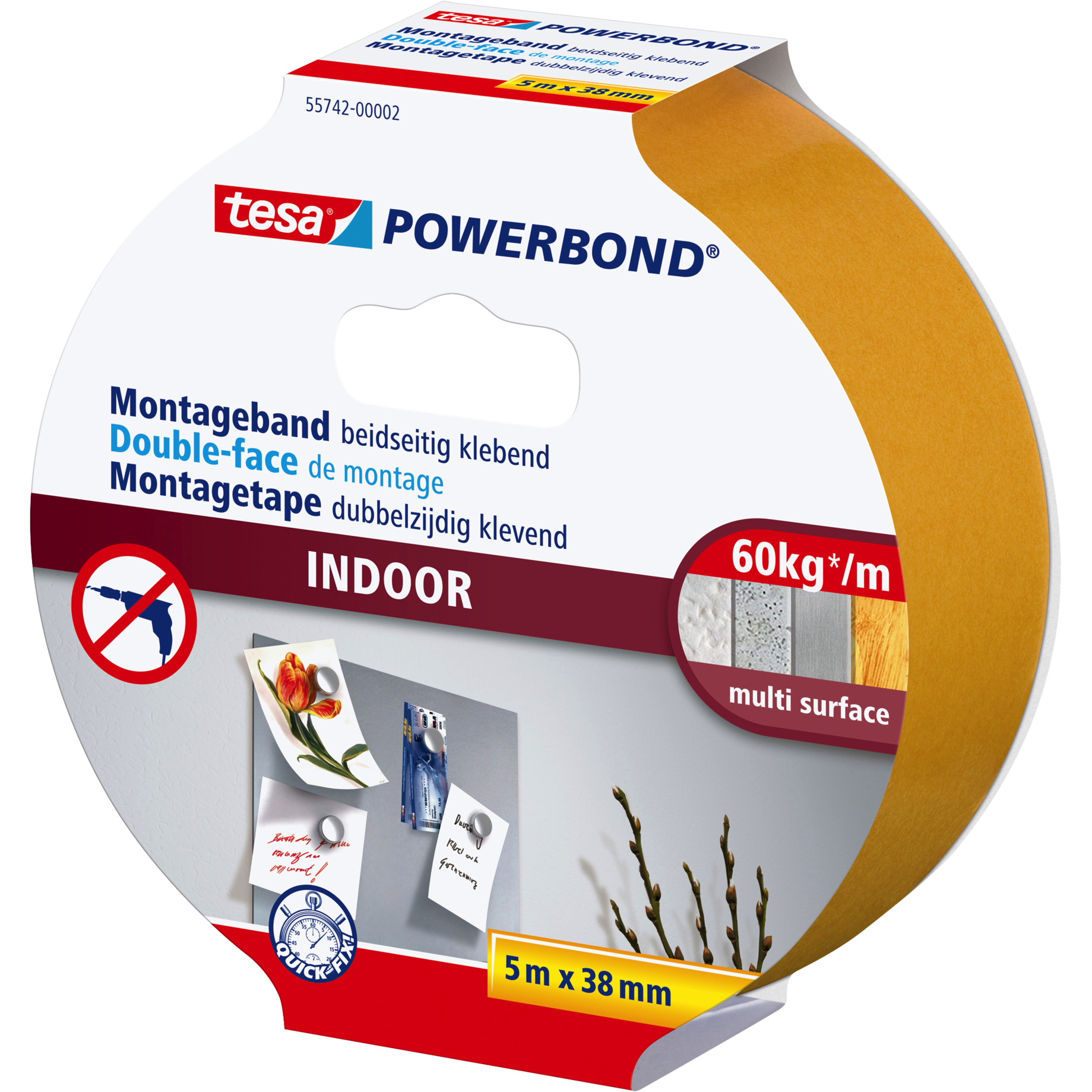 Montageklebeband Powerbond®  Indoor