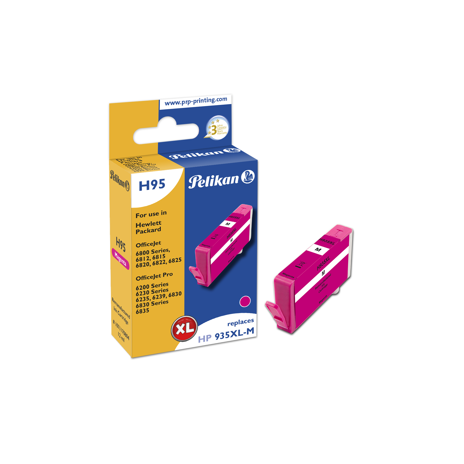Inkjetpatrone für HP H95