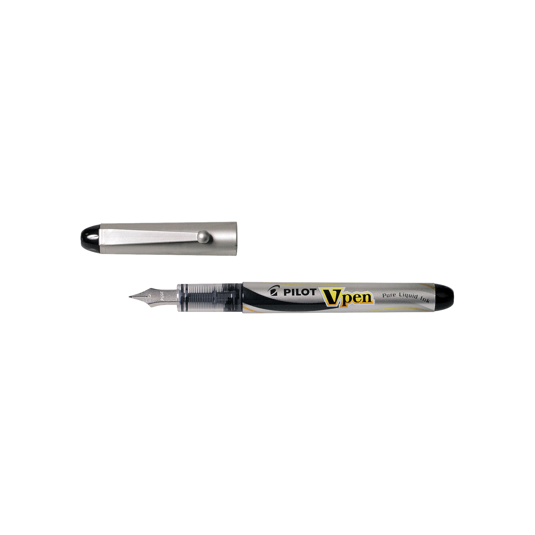 Federhalter V-Pen silver M-Feder