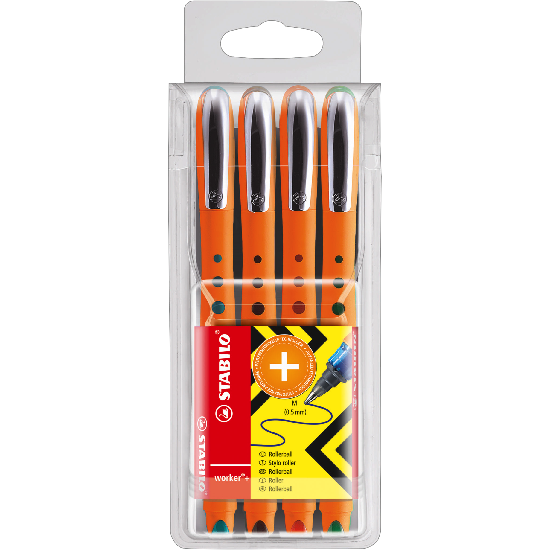 Tintenroller STABILO® worker®+ medium