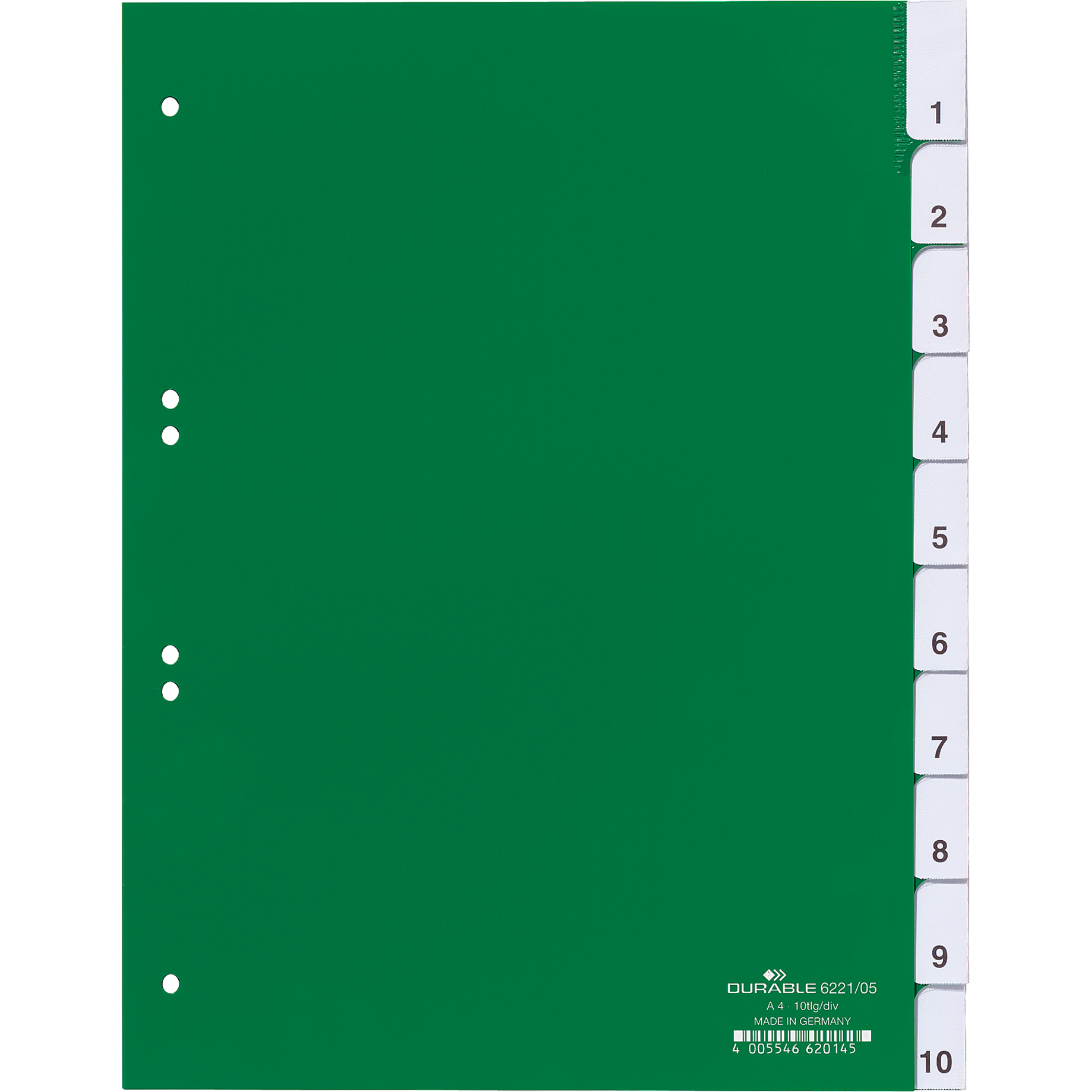 Blanko-Register, Kunststoff