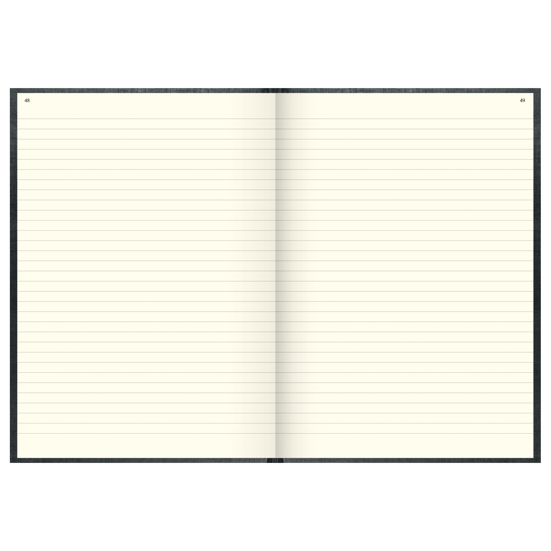 Geschäftsbuch DIN A4 mit Deckenband