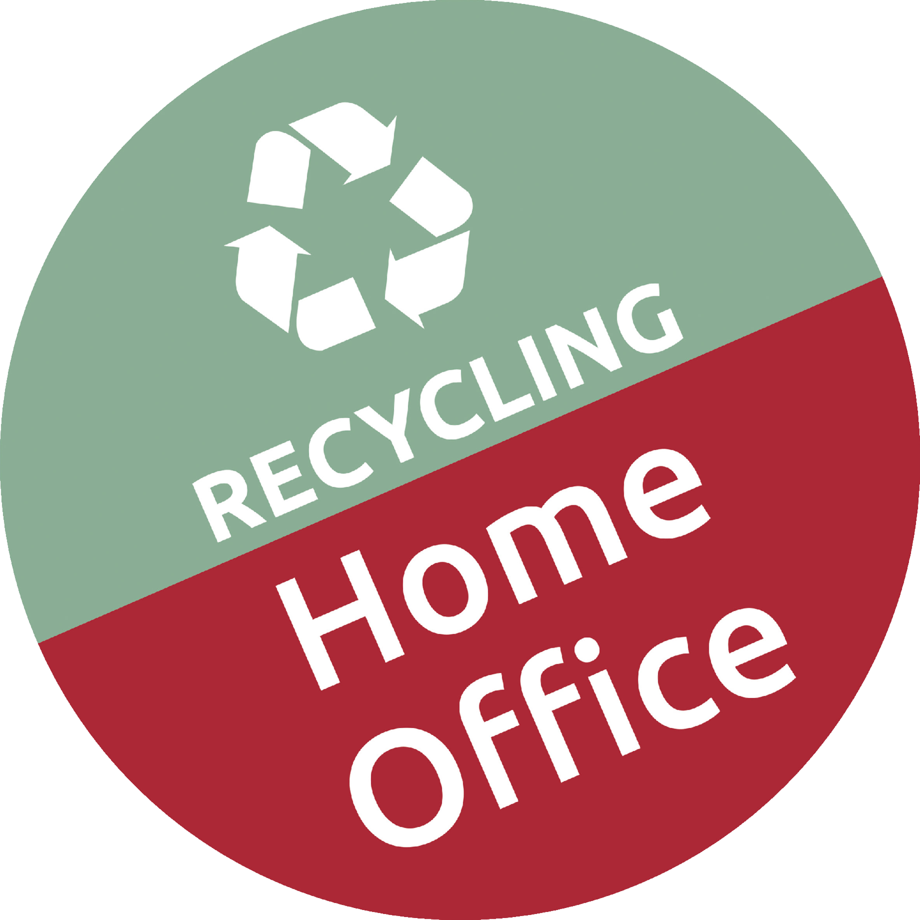 Recycling Universal-Etikett, Office & Home