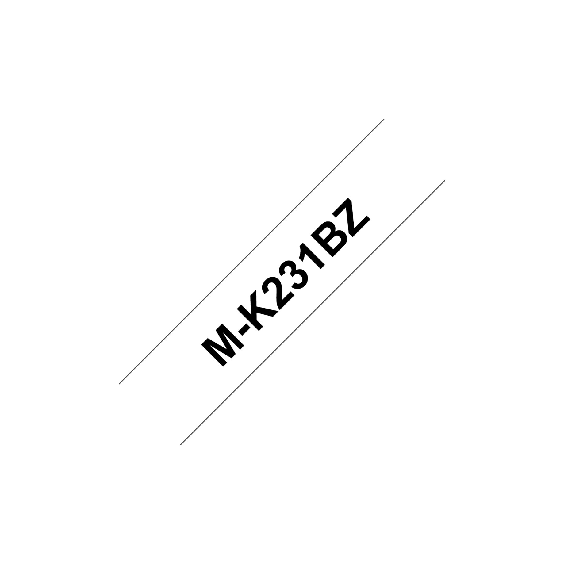 M-Schriftband für P-touch, unlaminiert