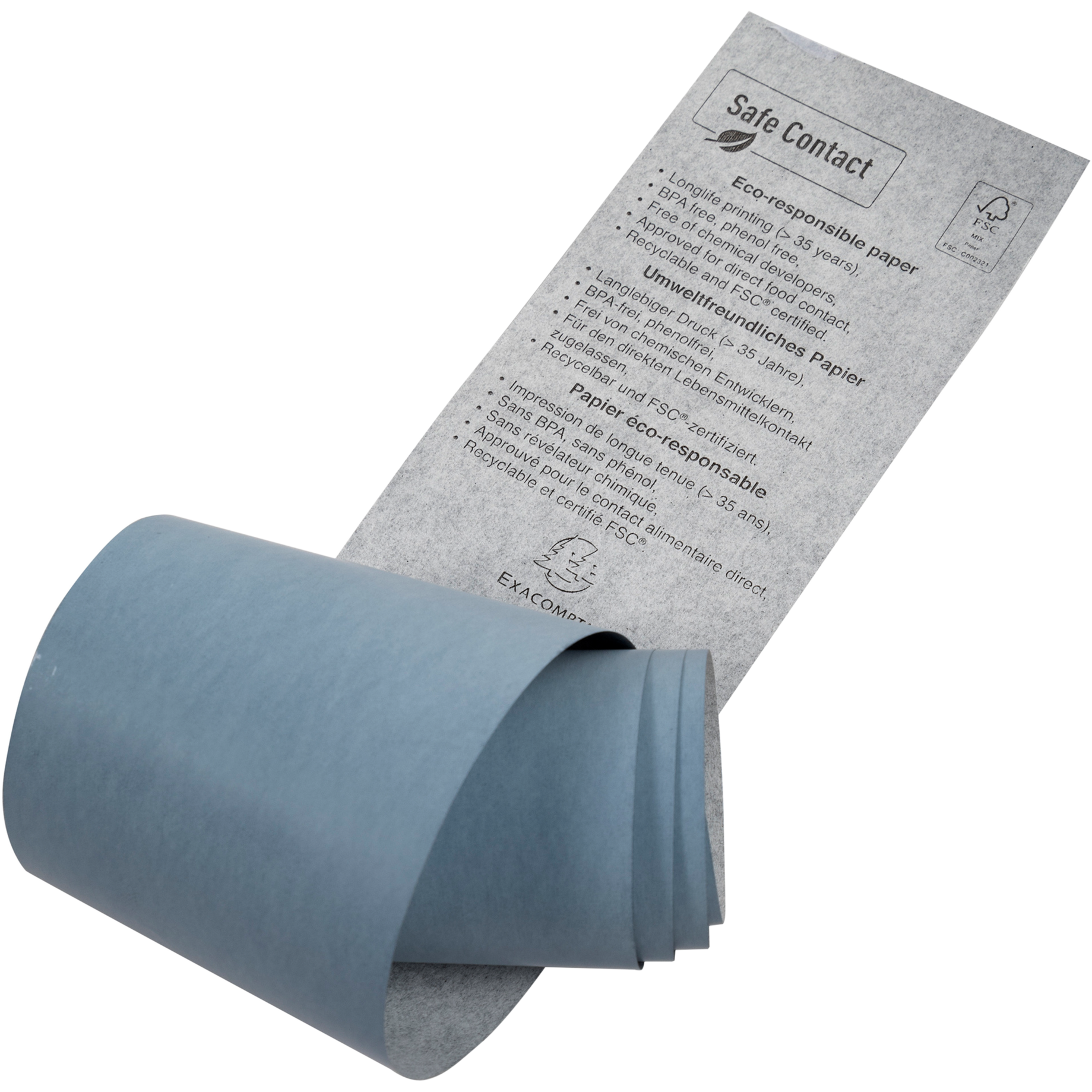 Thermo-Kassenrolle Safe Contact, phenolfrei, BPA-frei