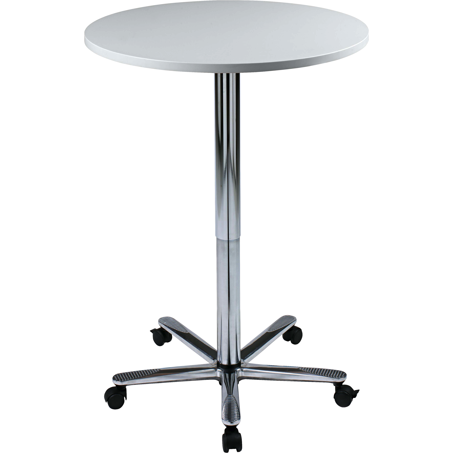Säulenhubtisch, rund